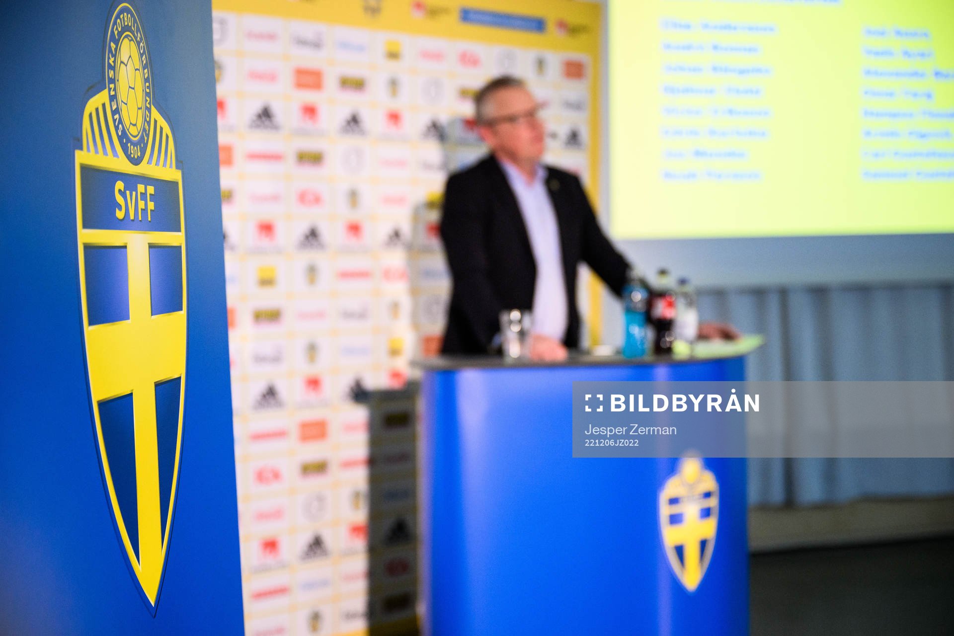 Janne Andersson, head coach of the Swedish national