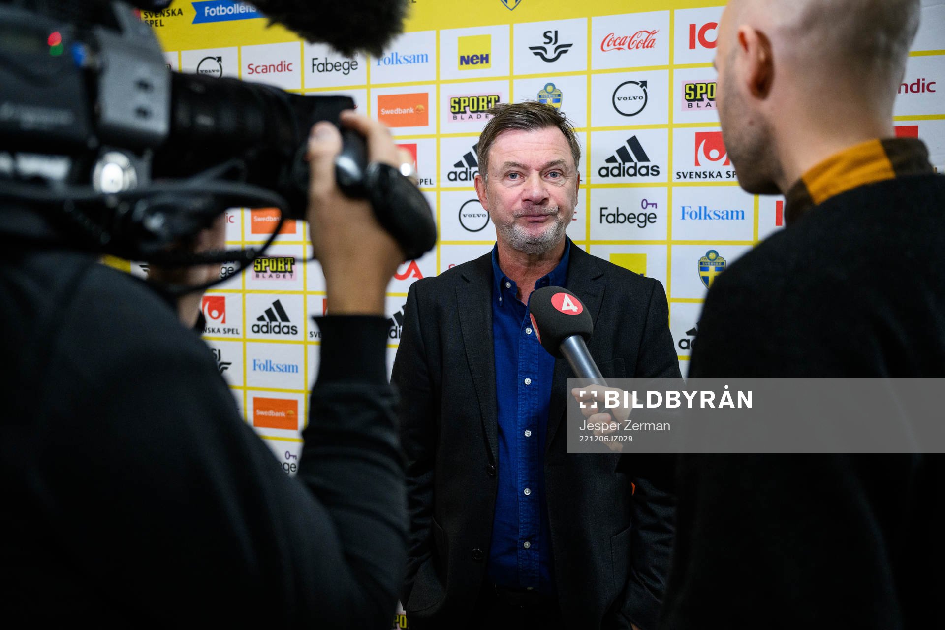 Peter Gerhardsson, head coach of the Swedish women’s