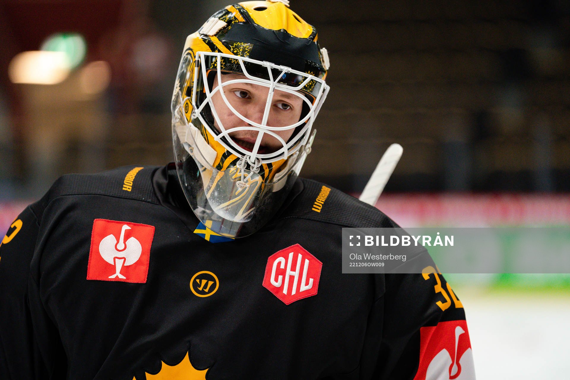 Skellefteås målvakt Linus Söderström