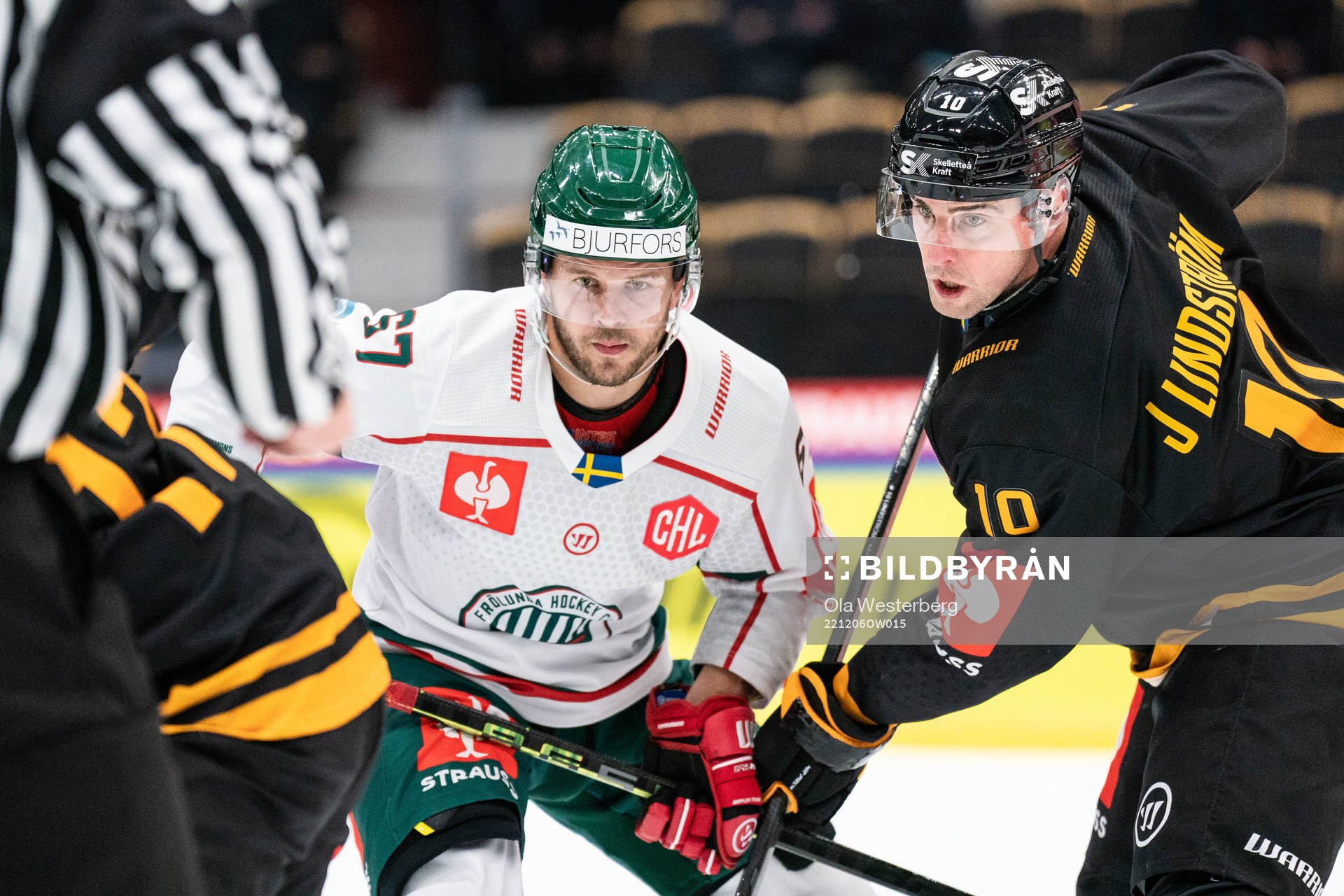 Frölundas Jacob Nilsson och Skellefteås Joakim Lindström