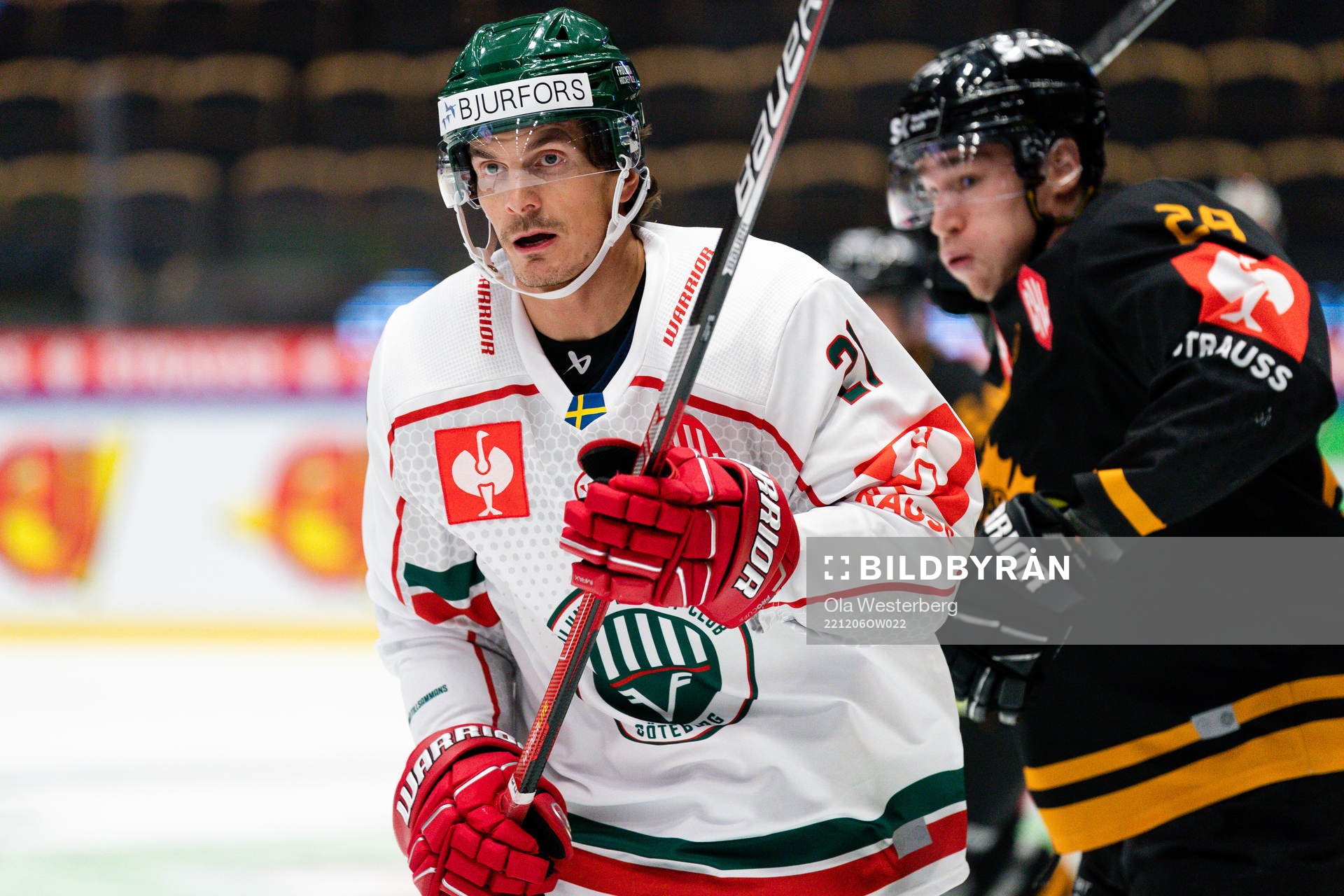 Frölundas Loui Eriksson och Skellefteås Albin Sundsvik