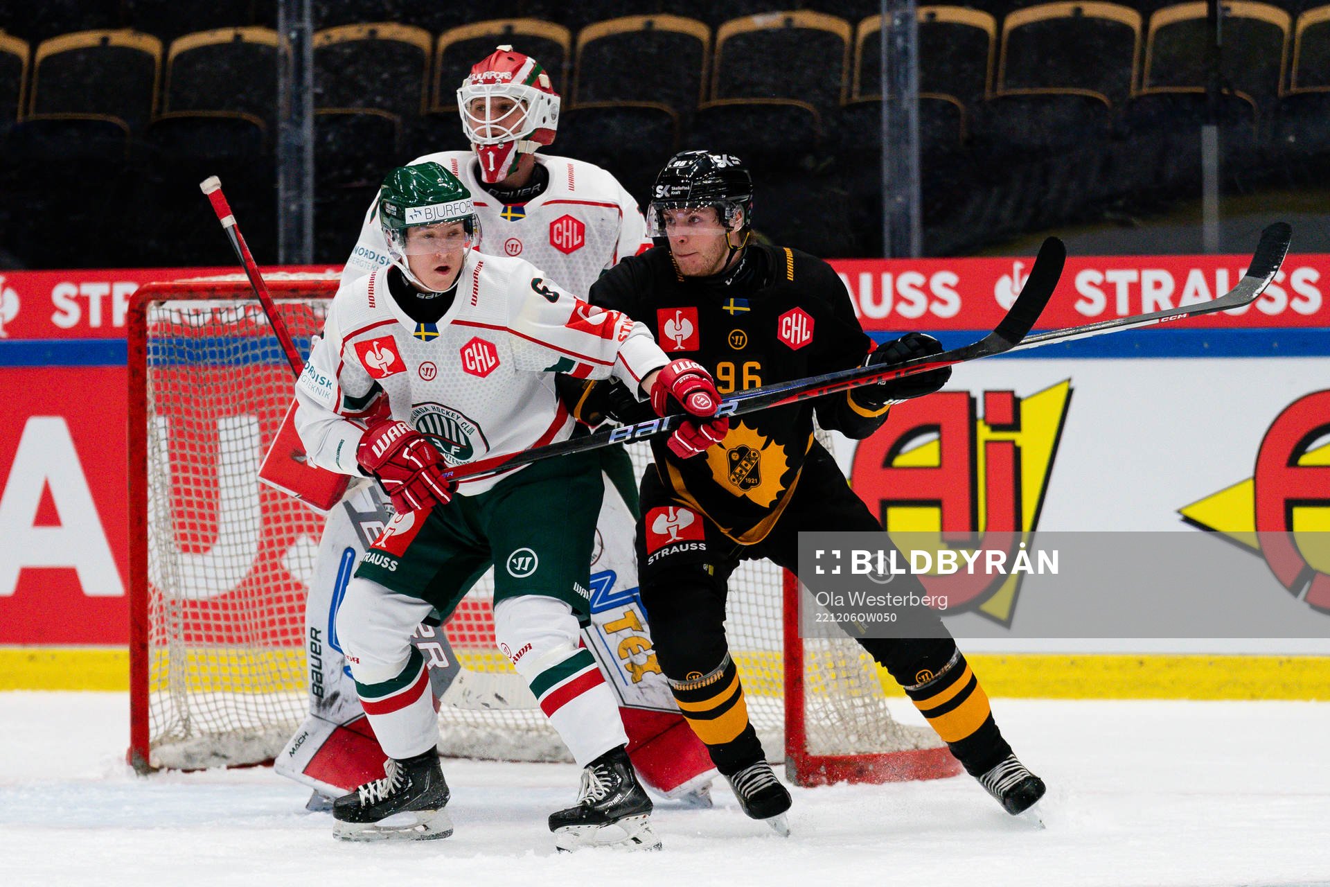 Frölundas Filip Hasa och Skellefteås Rickard Hugg