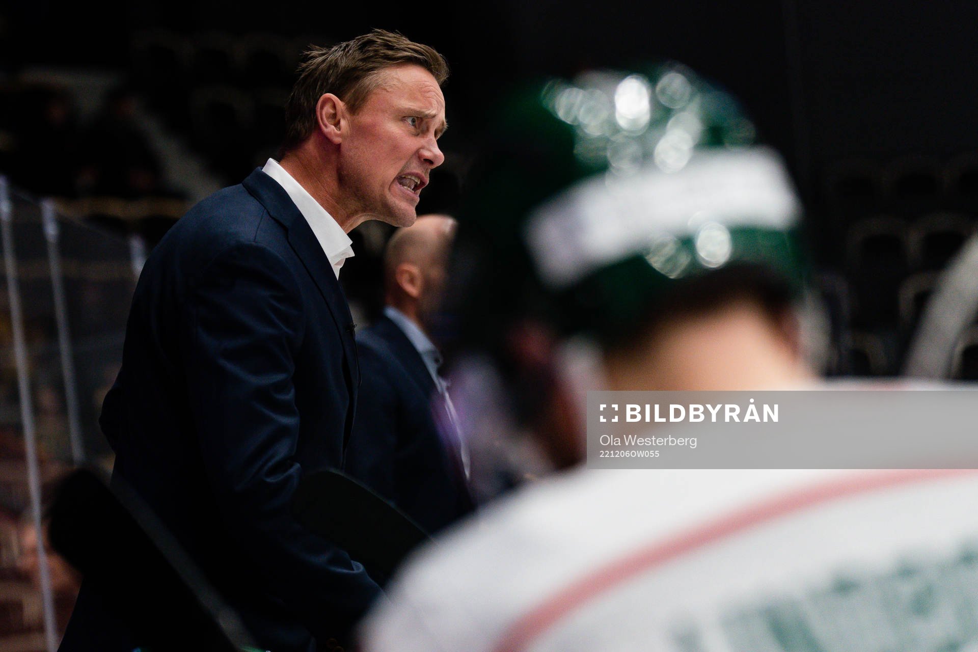 Frölundas tränare Roger Rönnberg