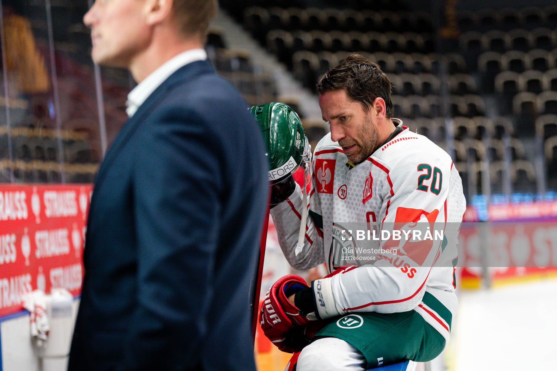 Frölundas Joel Lundqvist deppar
