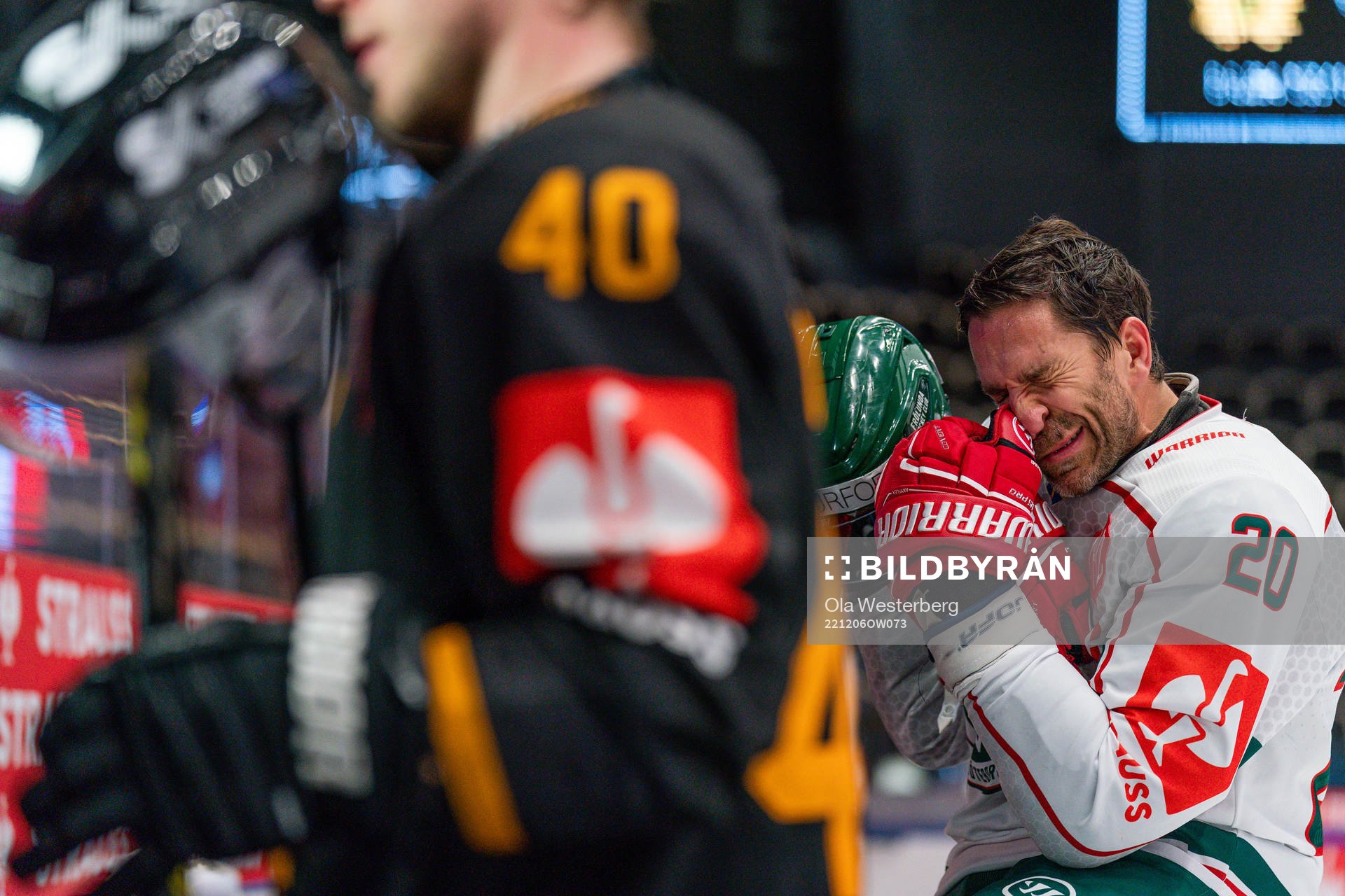 Frölundas Joel Lundqvist deppar