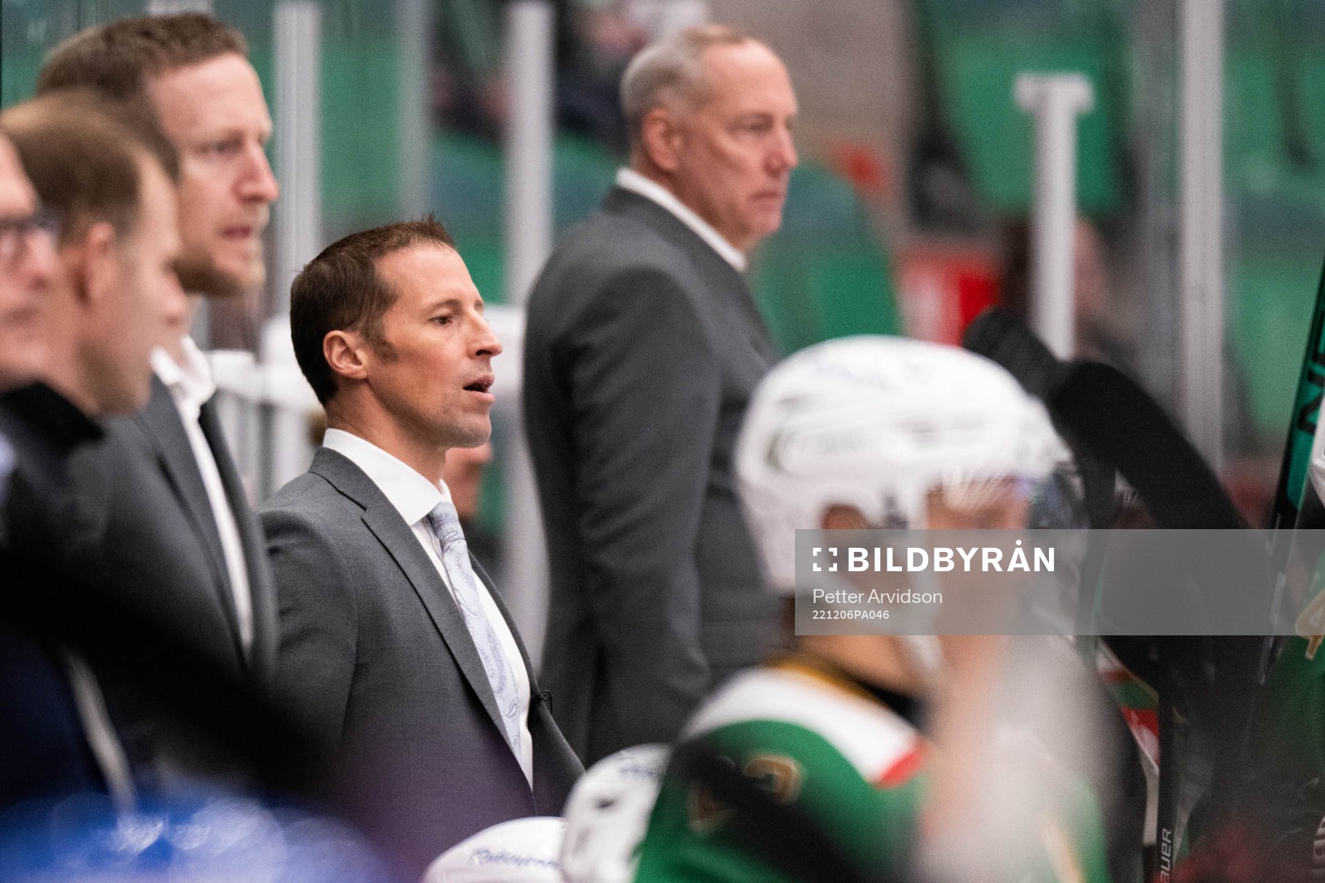 Head coach Cam Abbott of Rögle