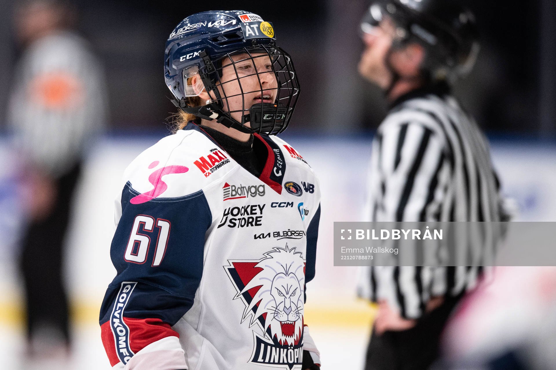 Linköpings Solveig Gisler deppar