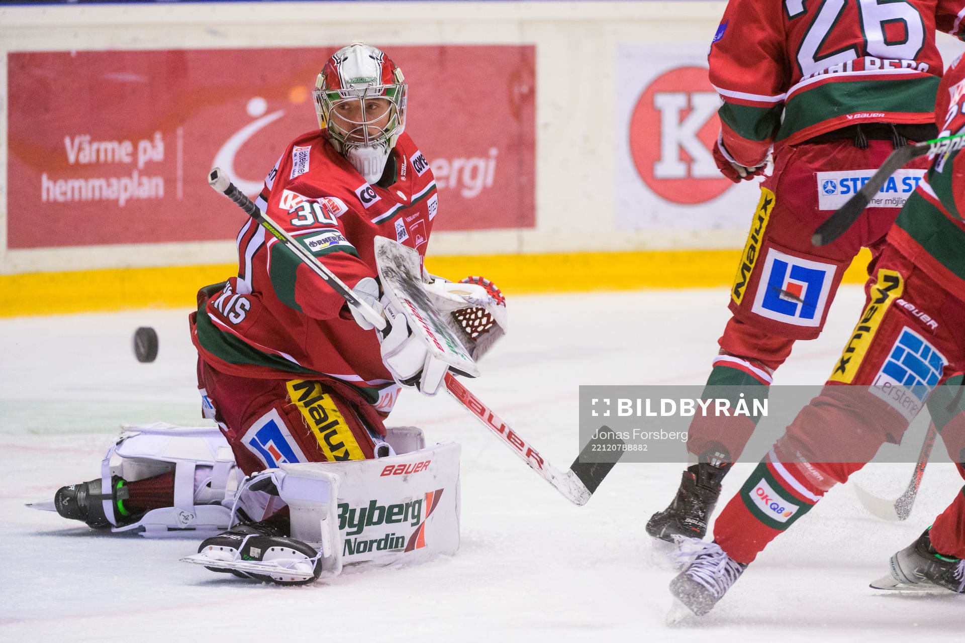Modos målvakt Krister Gudlevskis