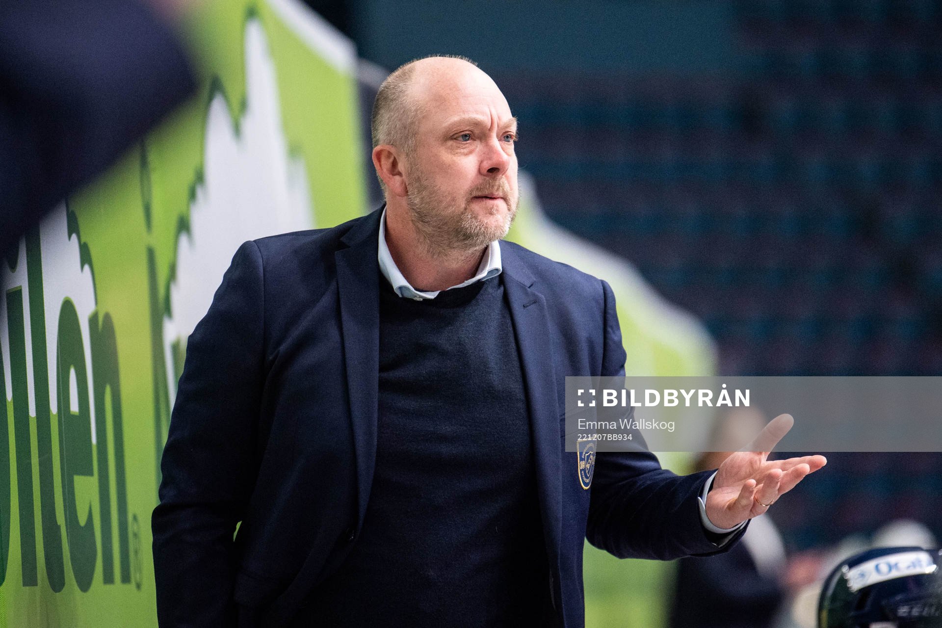 Djurgårdens tränare Rickard Hårdstam