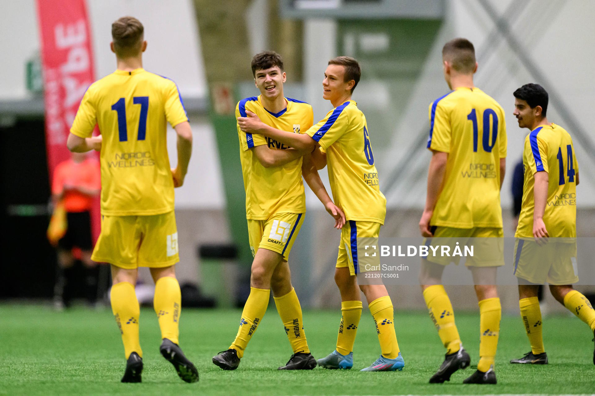 IFK Göteborgs Lion Beqiri jublar
