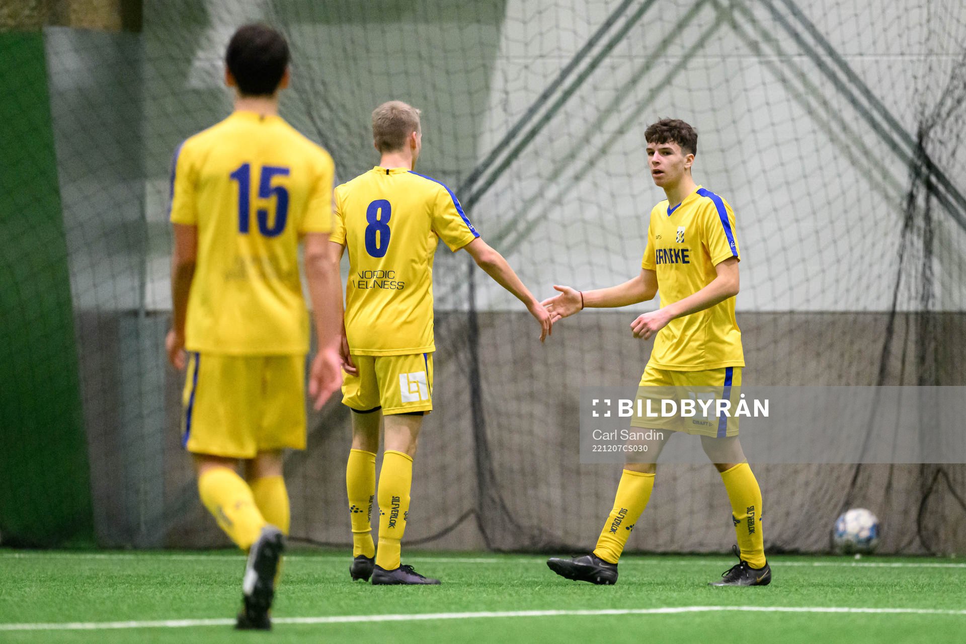 IFK Göteborgs Lion Beqiri jublar