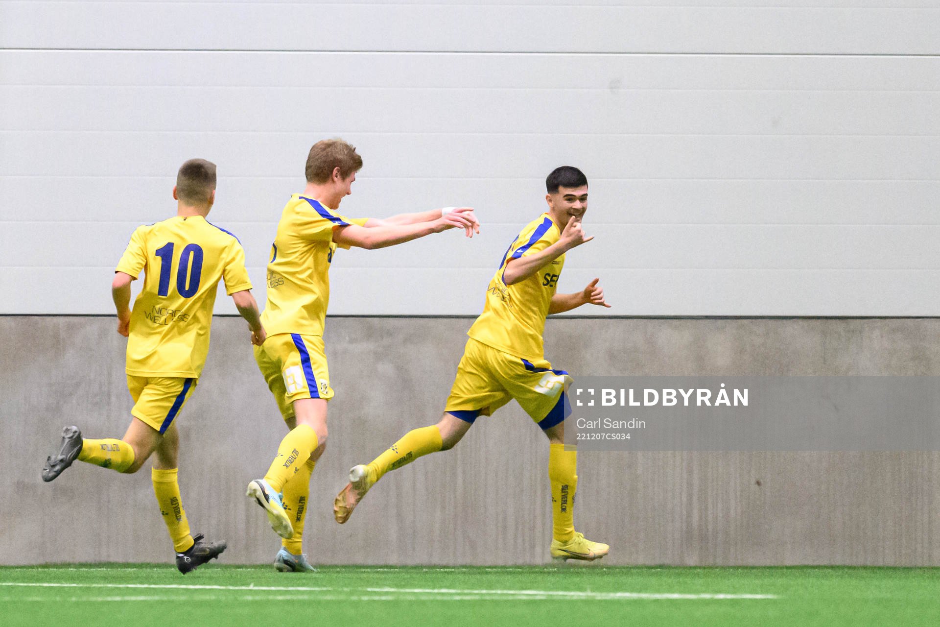 IFK Göteborgs Melvin Koliqi jublar