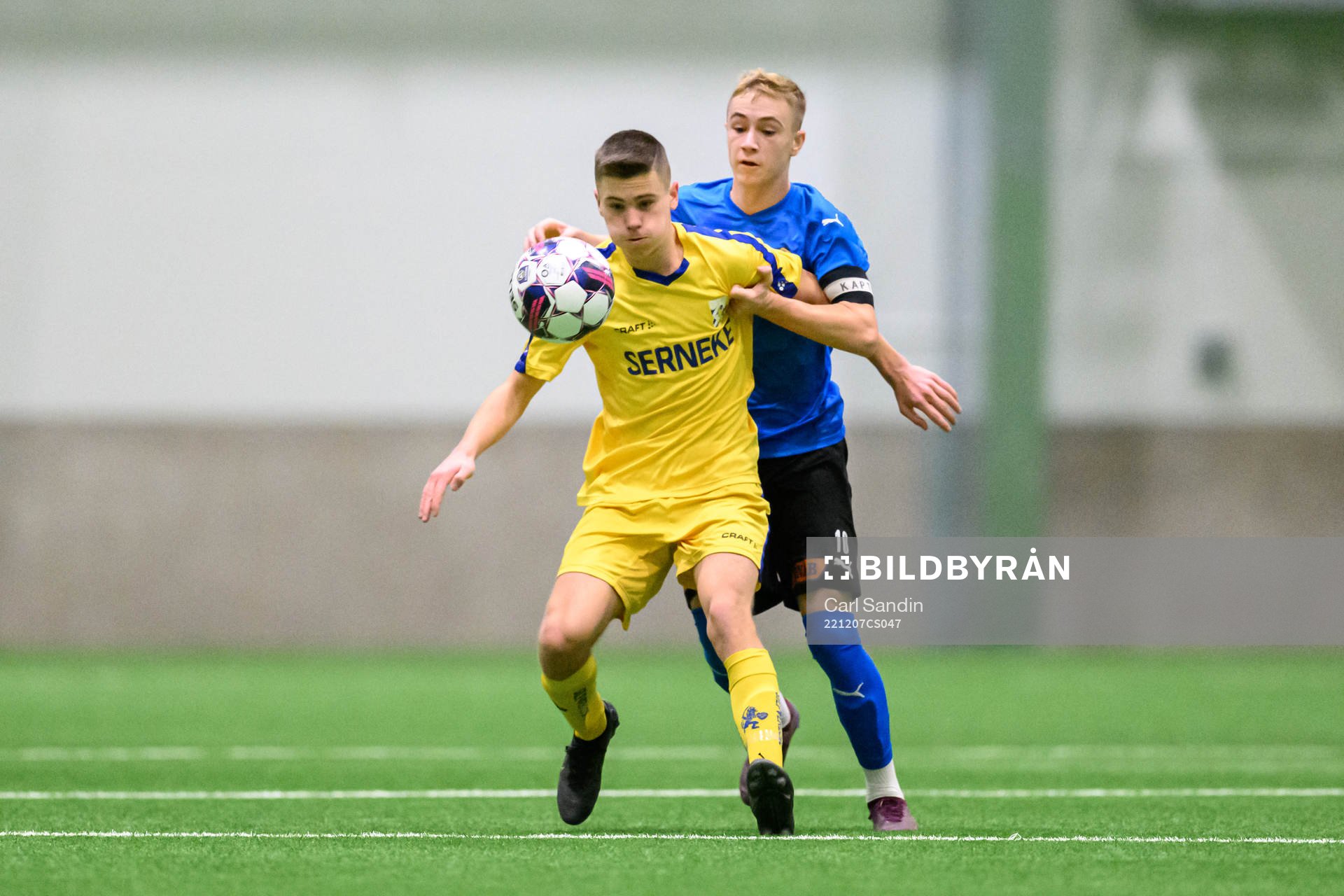 IFK Göteborgs Leo Radakovic oh Halmstads Altin Mazreku