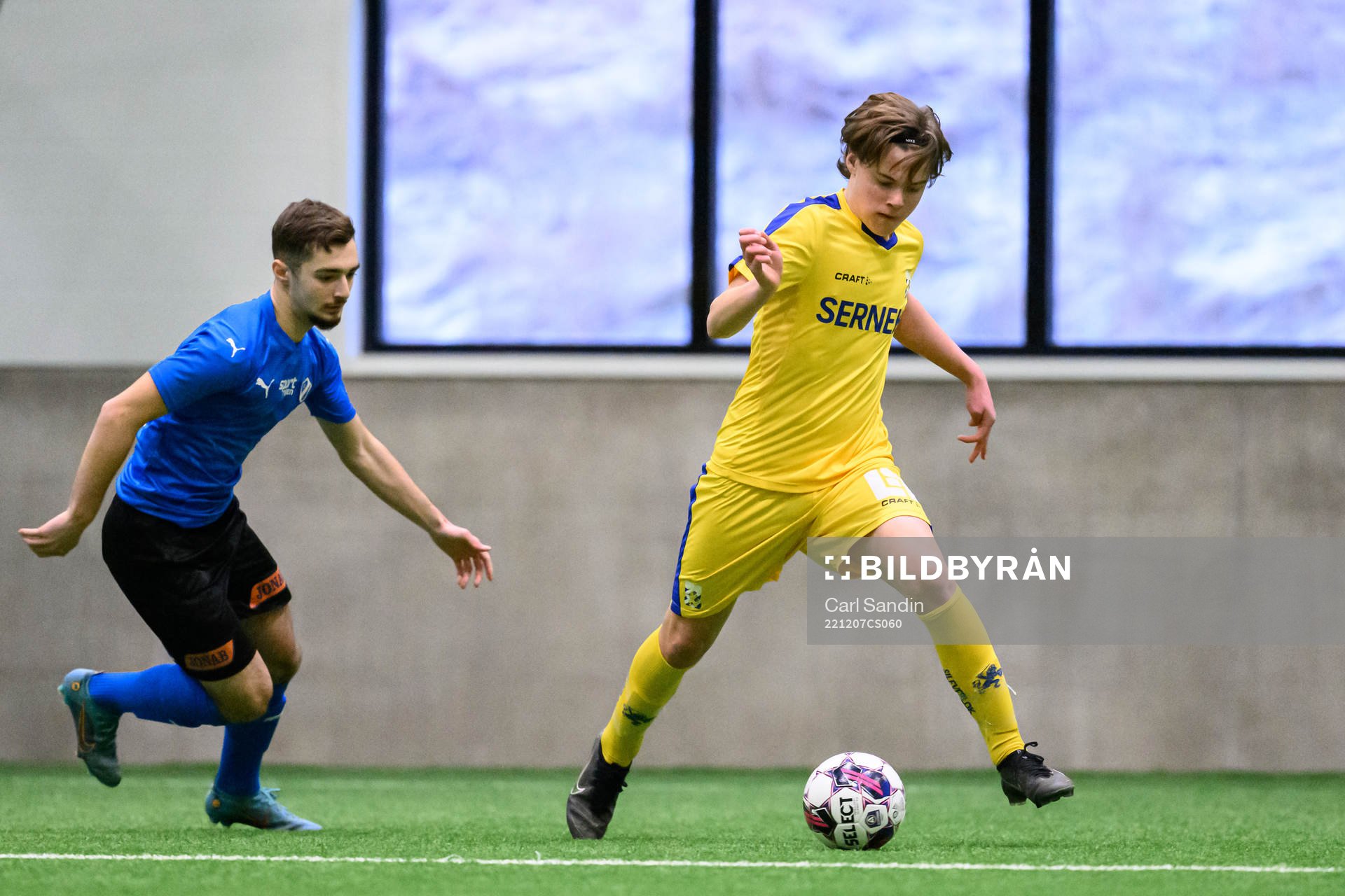 Halmstads Nikola Urban och IFK Göteborgs Elis Barlind