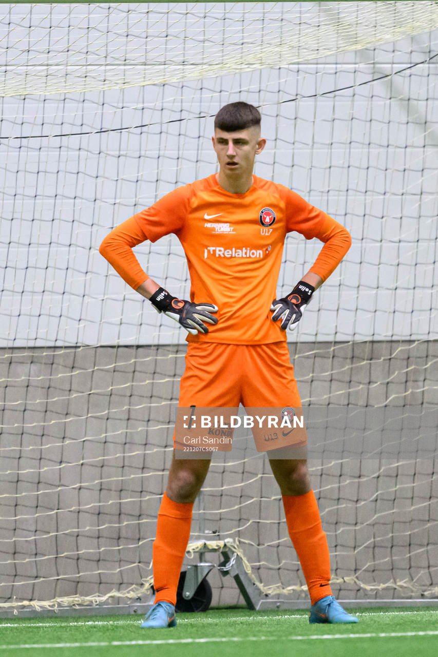 Midtjyllands målvakt Liam Selin