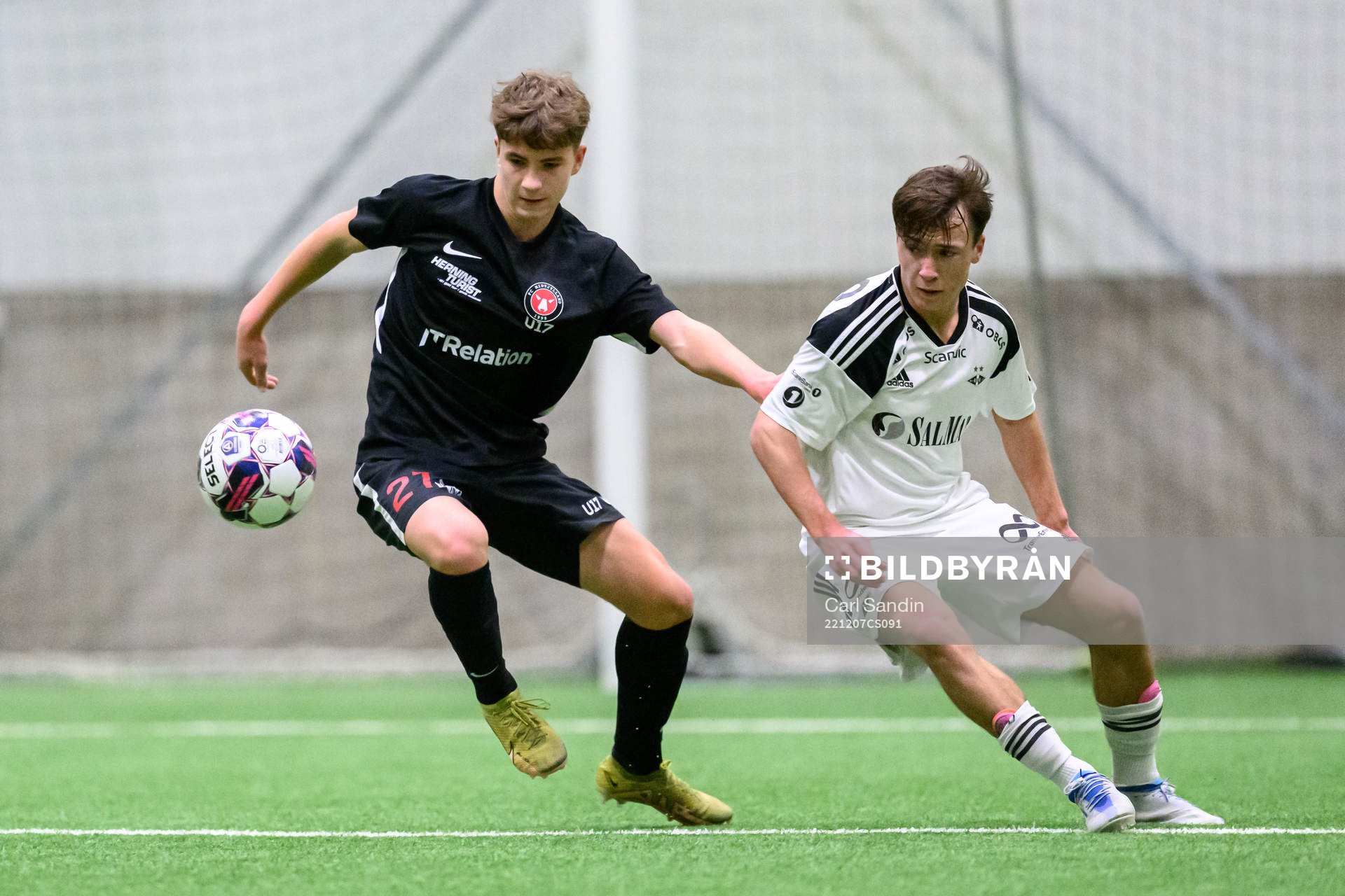 Midtjyllands Andreas Knak och Rosenborgs Jesper Sunde