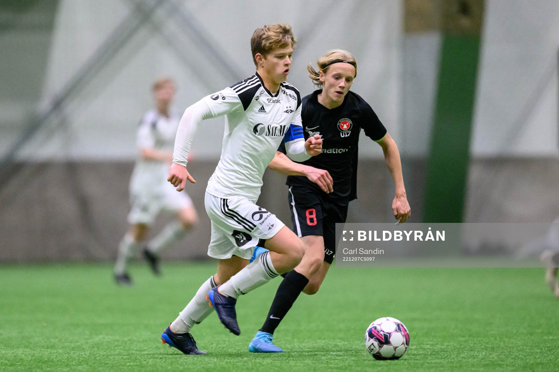 Rosenborgs Jørgen Sønstebøoch Midtjyllands Lasse Nielsen
