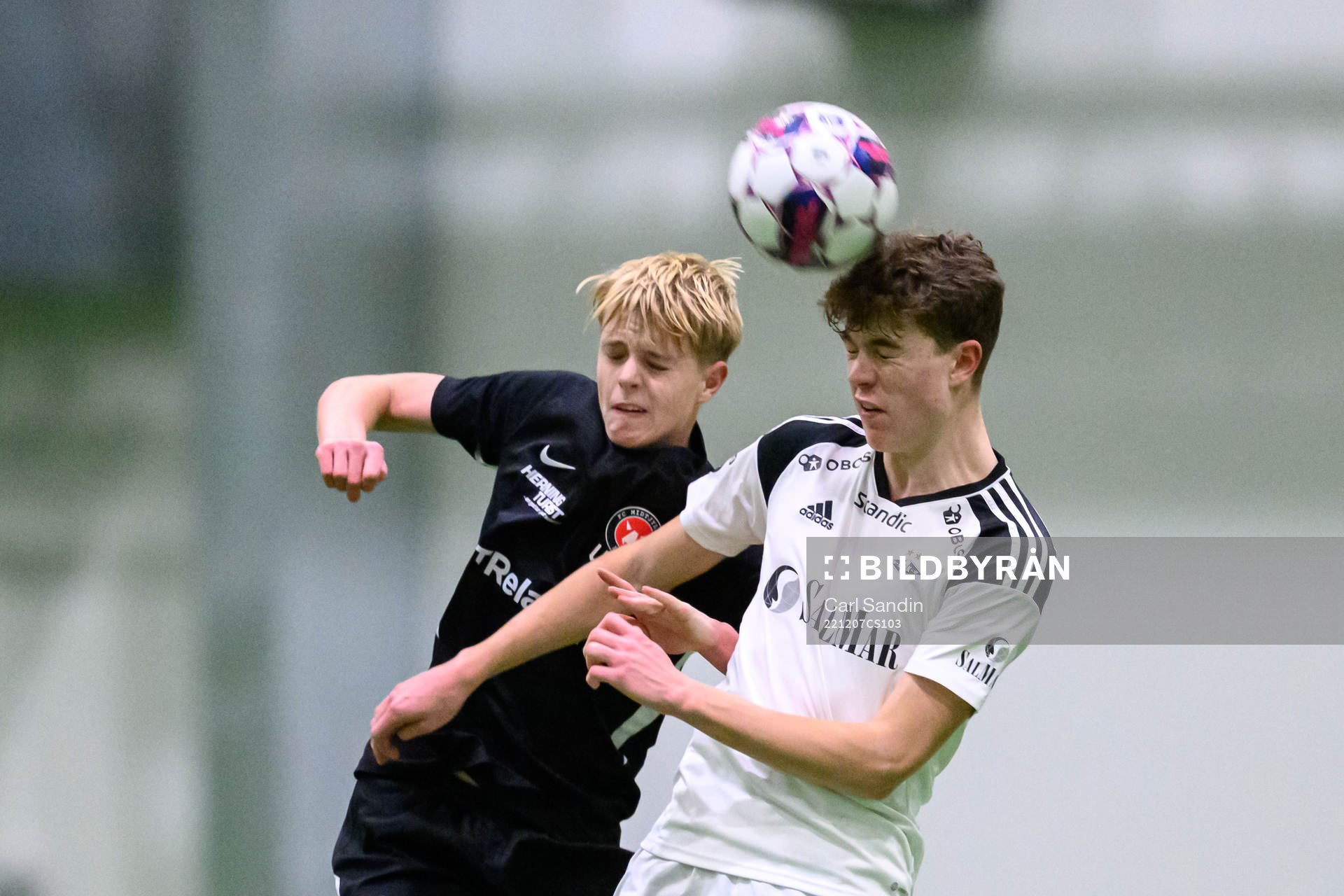 Midtjyllands Simon Kristiansen och Rosenborgs Magnus Holte