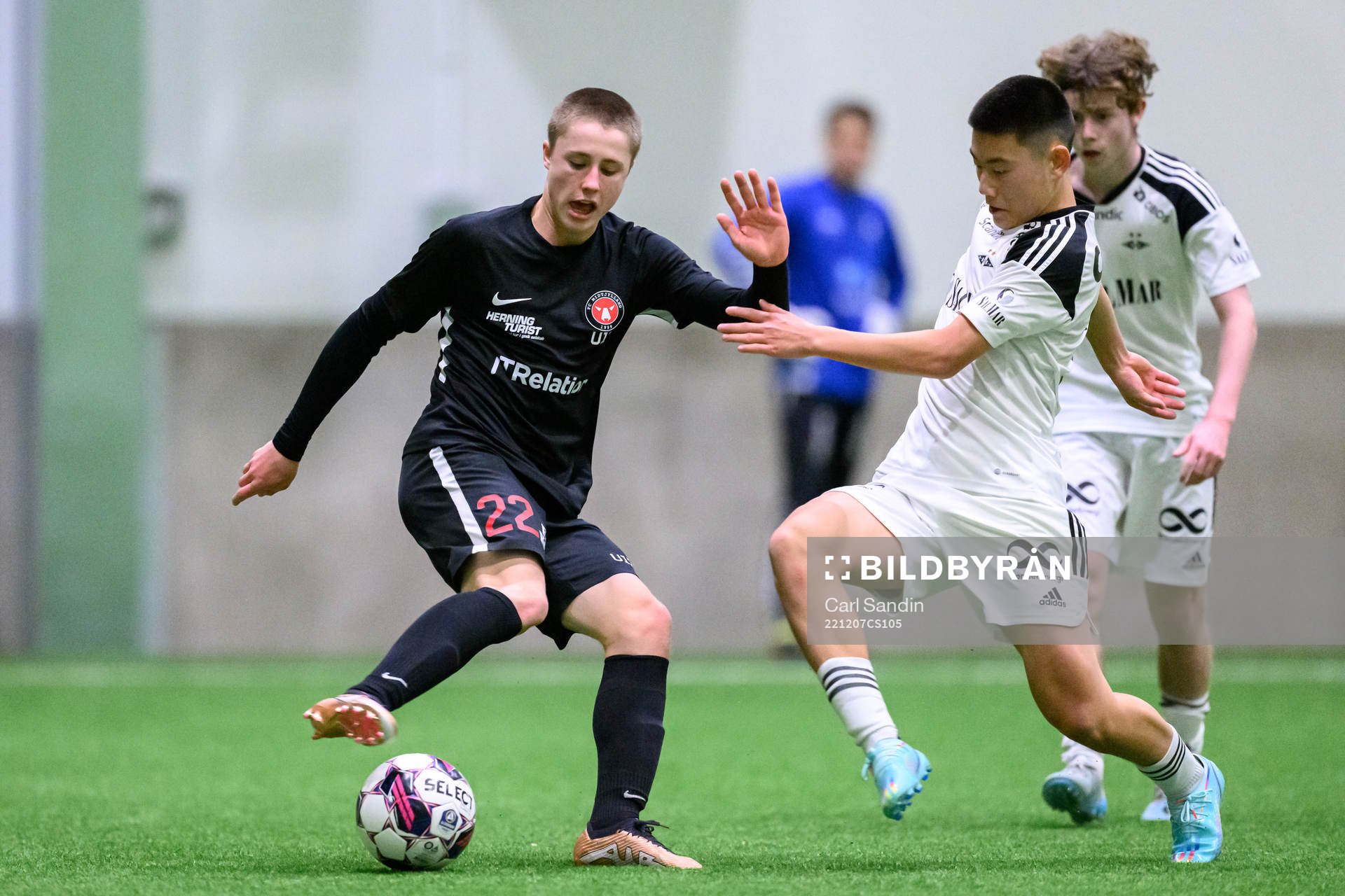Midtjyllands Jesper Eikrem och Rosenborgs Cheng Gao