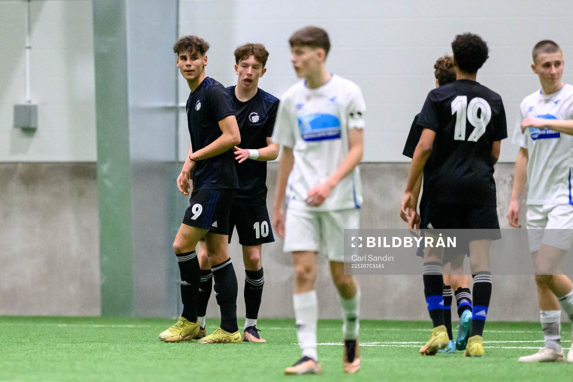 FC Köpenhamns Amin Chiakha jublar