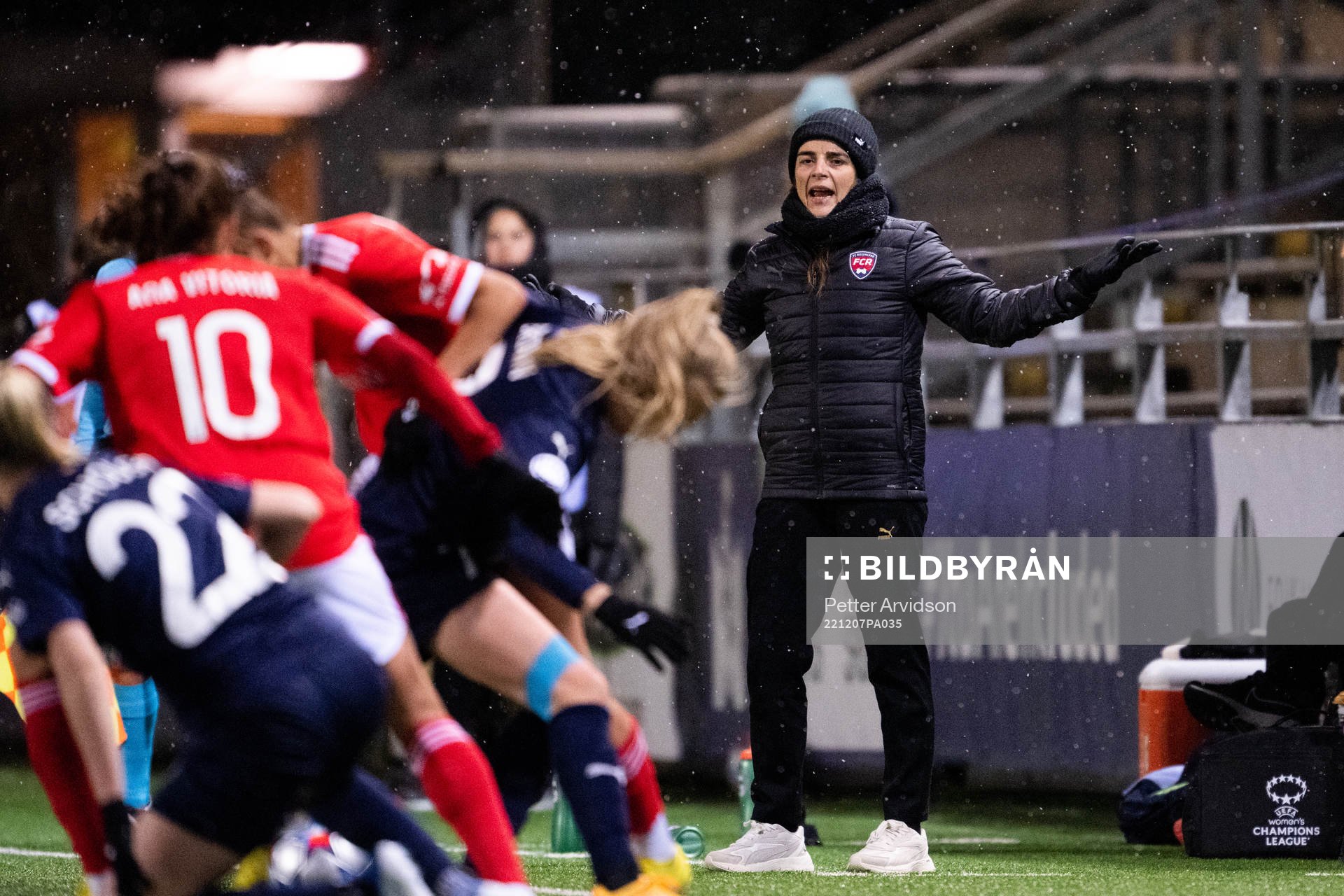 Head coach Renée Slegers of Rosengård