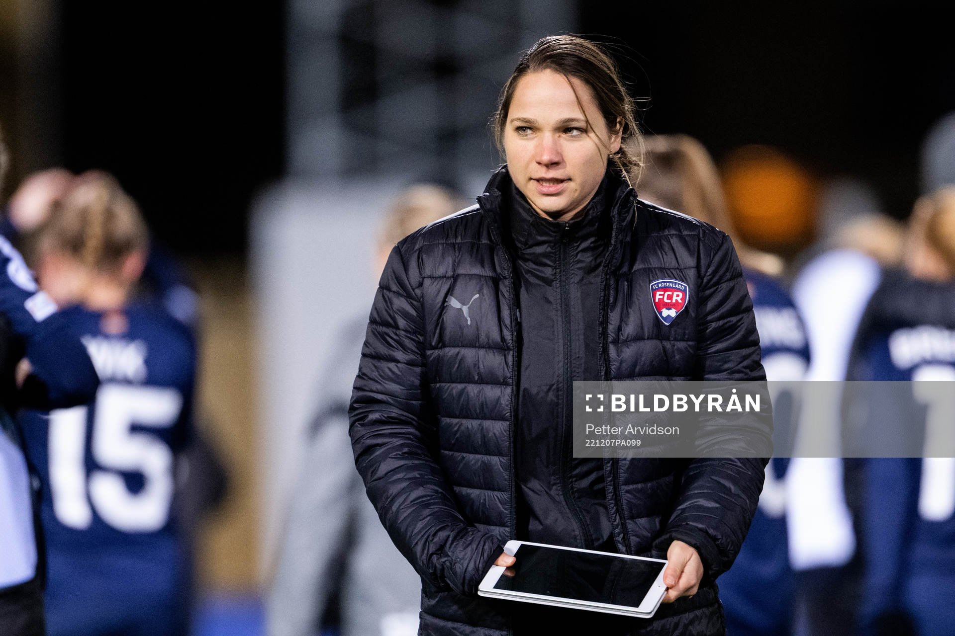 Assistant coach Ieva Cederström of Rosengård