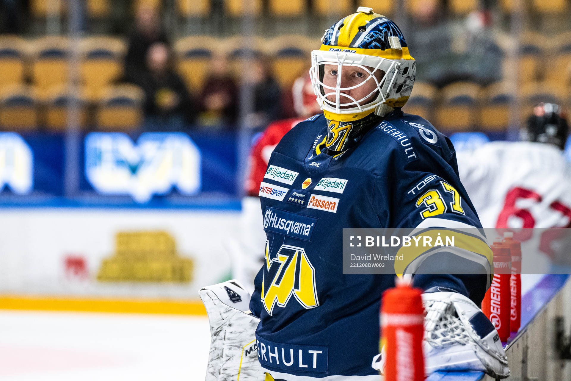 HV71s målvakt Jonas Gunnarsson