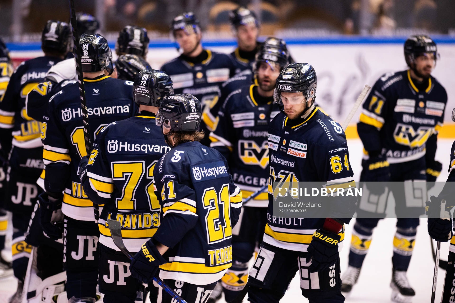 HV71s spelare deppar
