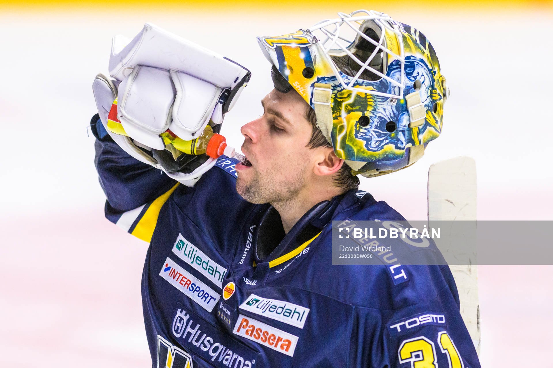 HV71s målvakt Joni Ortio