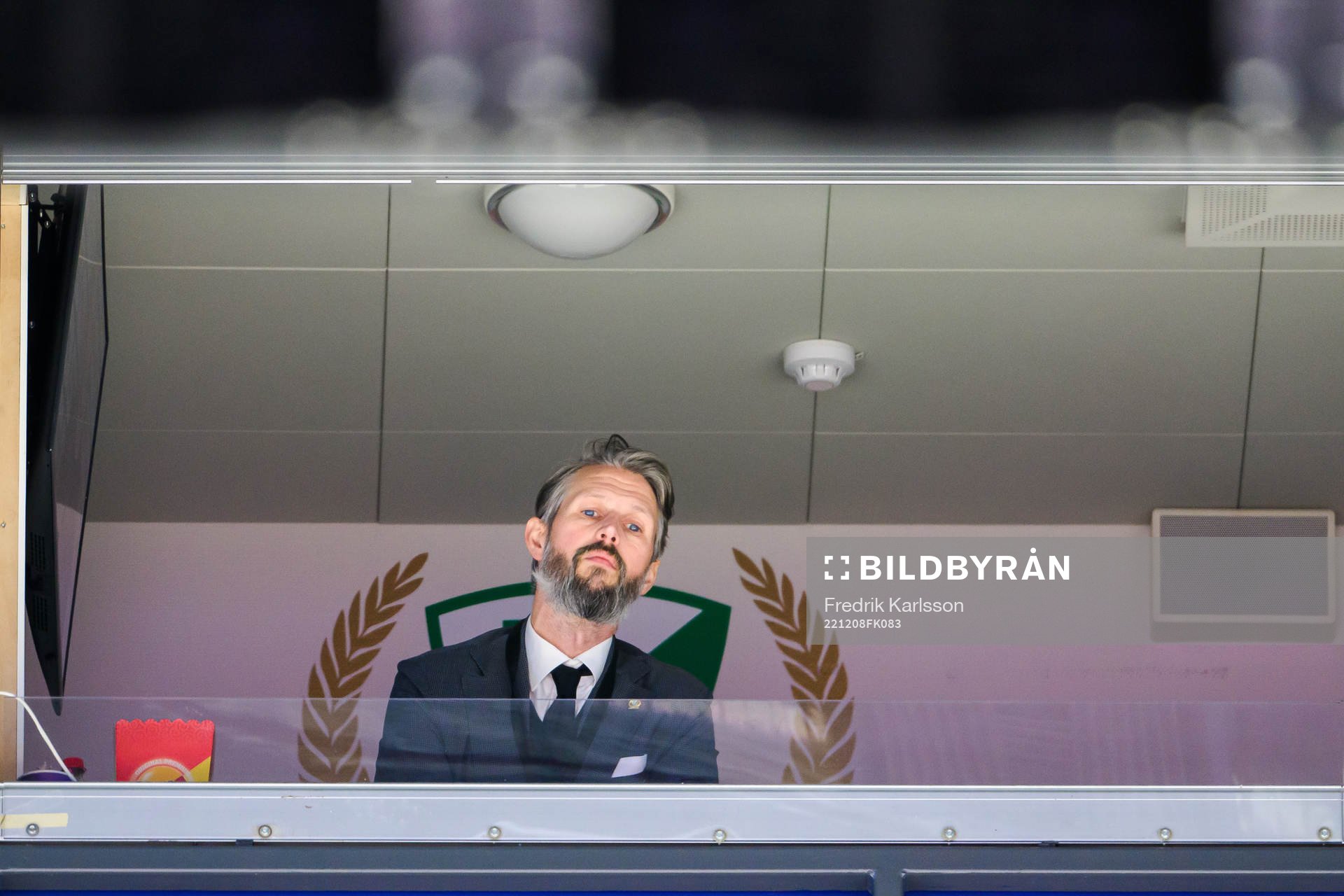 Färjestads Sportdirektör Rickard Wallin