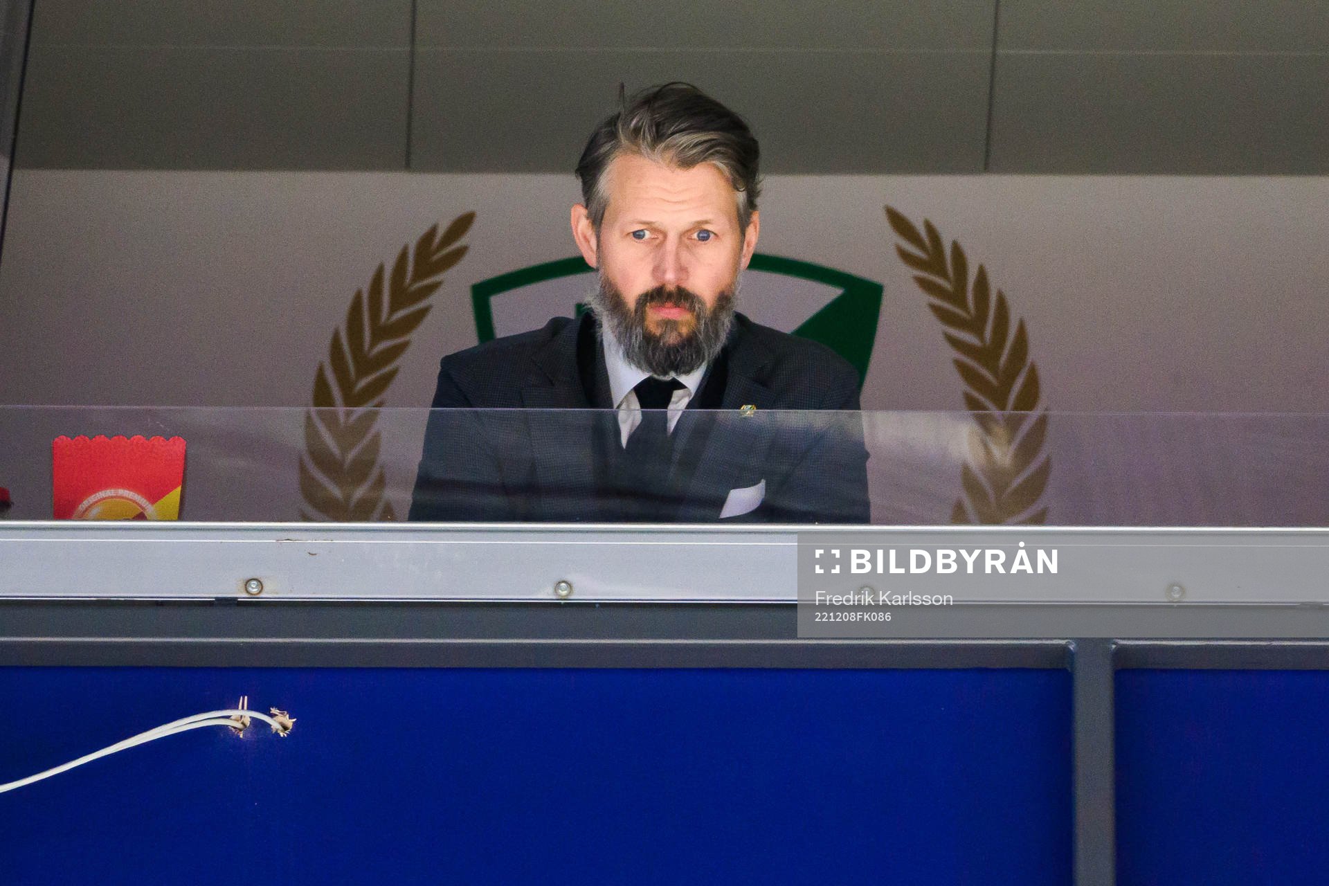 Färjestads Sportdirektör Rickard Wallin