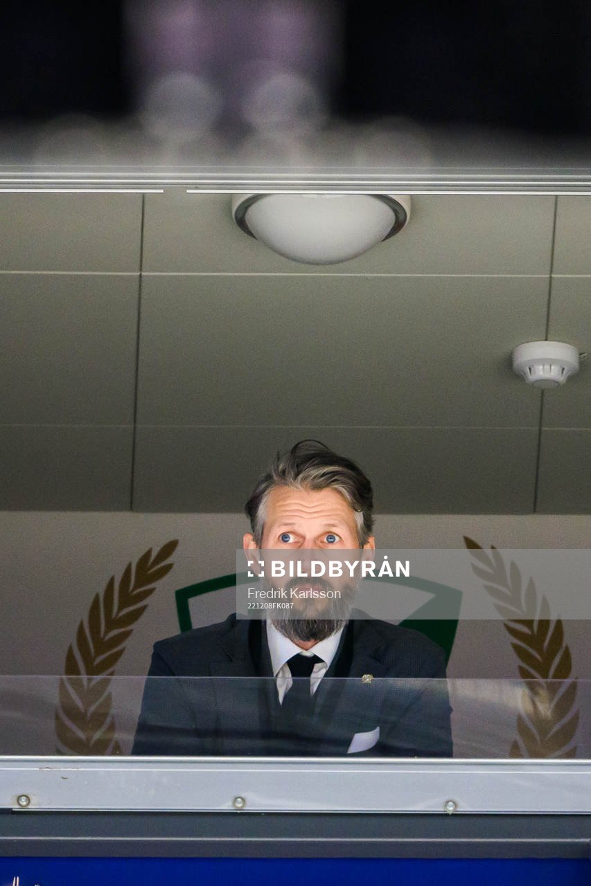 Färjestads Sportdirektör Rickard Wallin