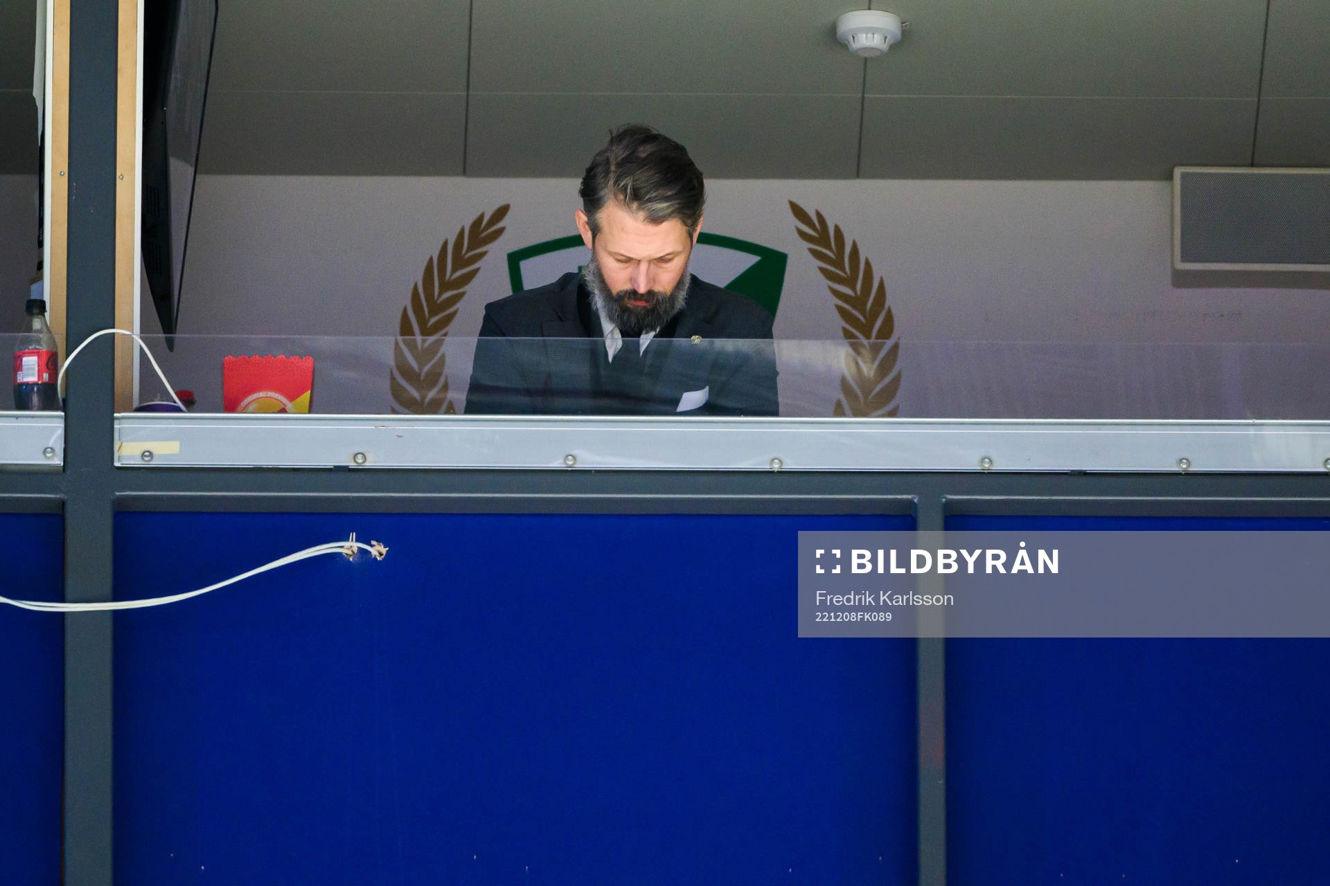 Färjestads Sportdirektör Rickard Wallin