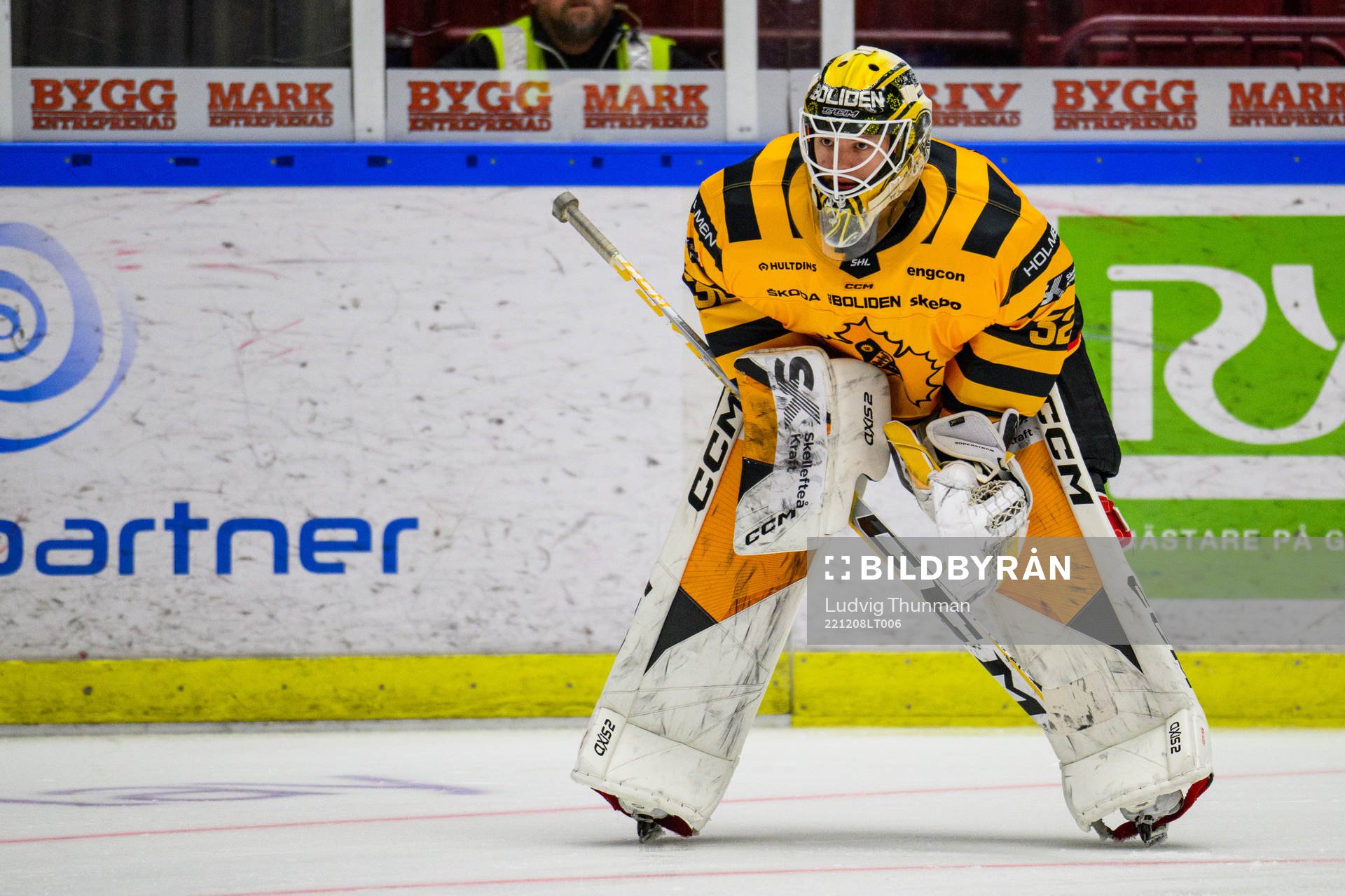 Skellefteås målvakt Linus Söderström