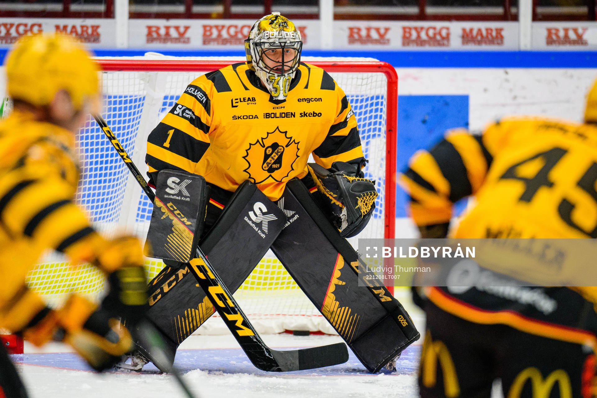 Skellefteås målvakt Alexander Hellnemo