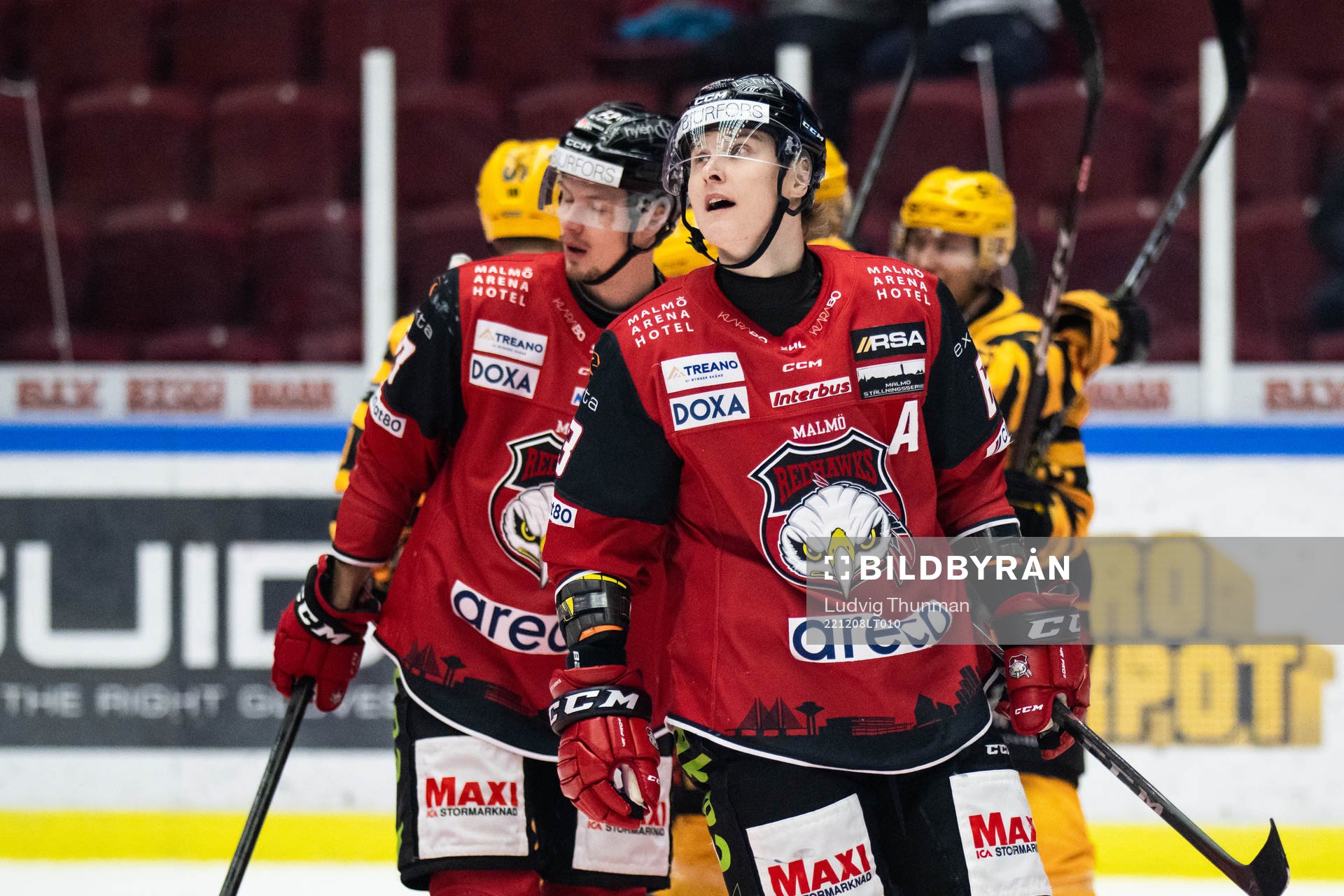 Malmö Redhawks Fredrik Händemark deppar