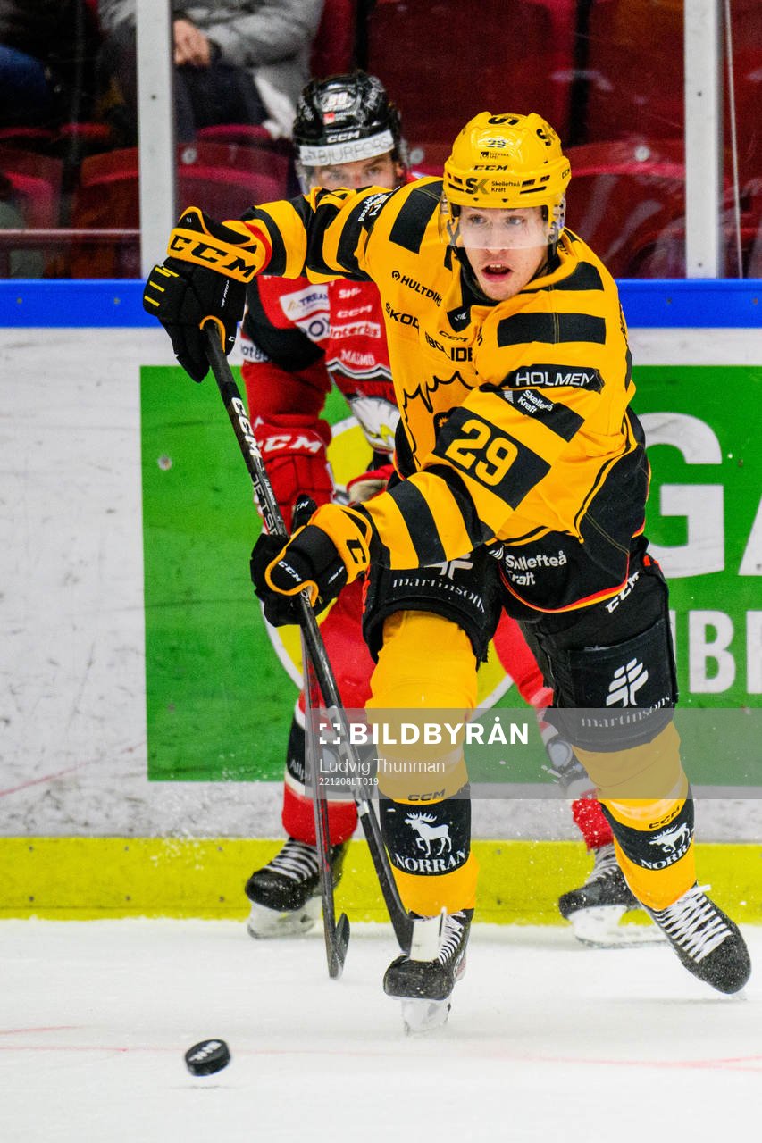 Skellefteås Albin Sundsvik och Malmö Redhawks Lance Bouma