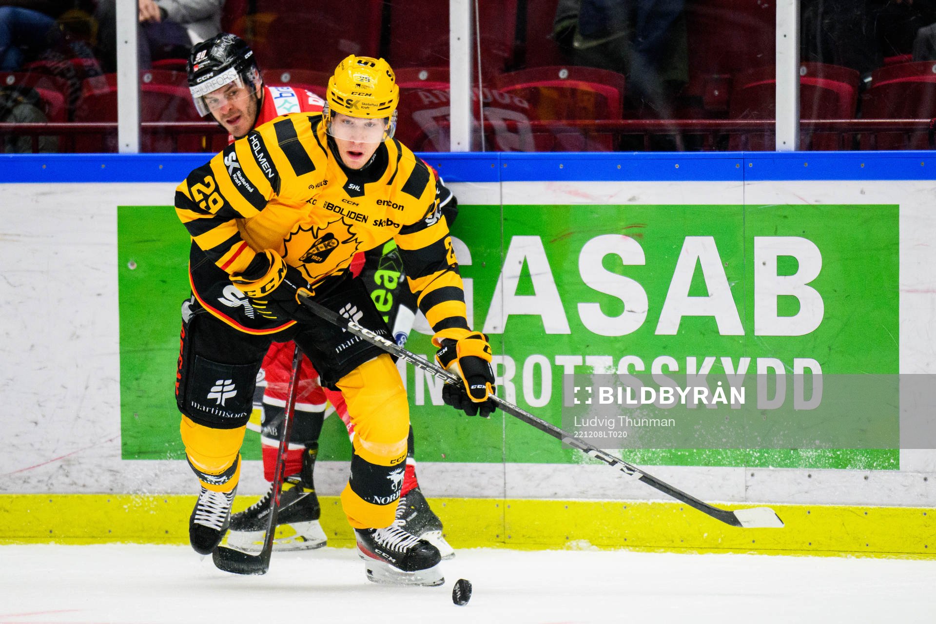 Skellefteås Albin Sundsvik och Malmö Redhawks Lance Bouma