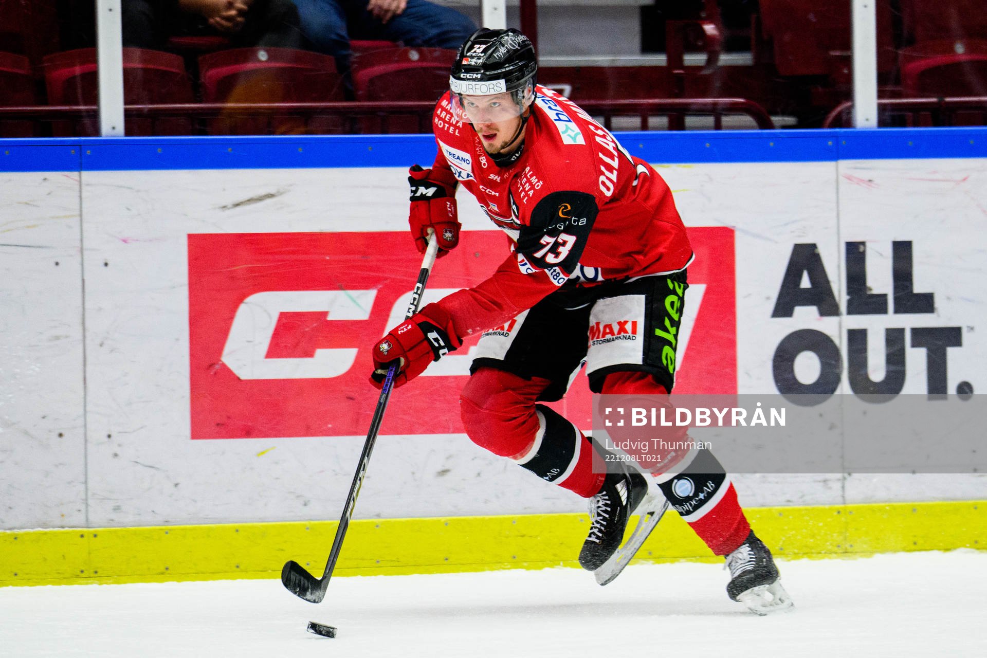 Malmö Redhawks Adam Ollas Mattsson