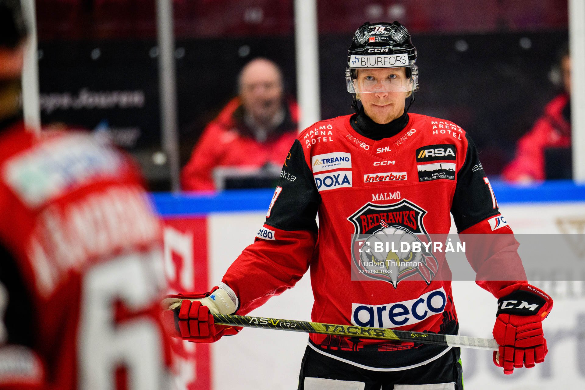 Malmö Redhawks Marcus Sylvegård