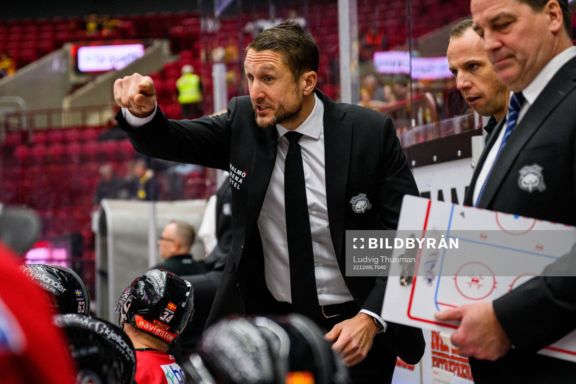 Malmö Redhawks tränare Tomas Kollar