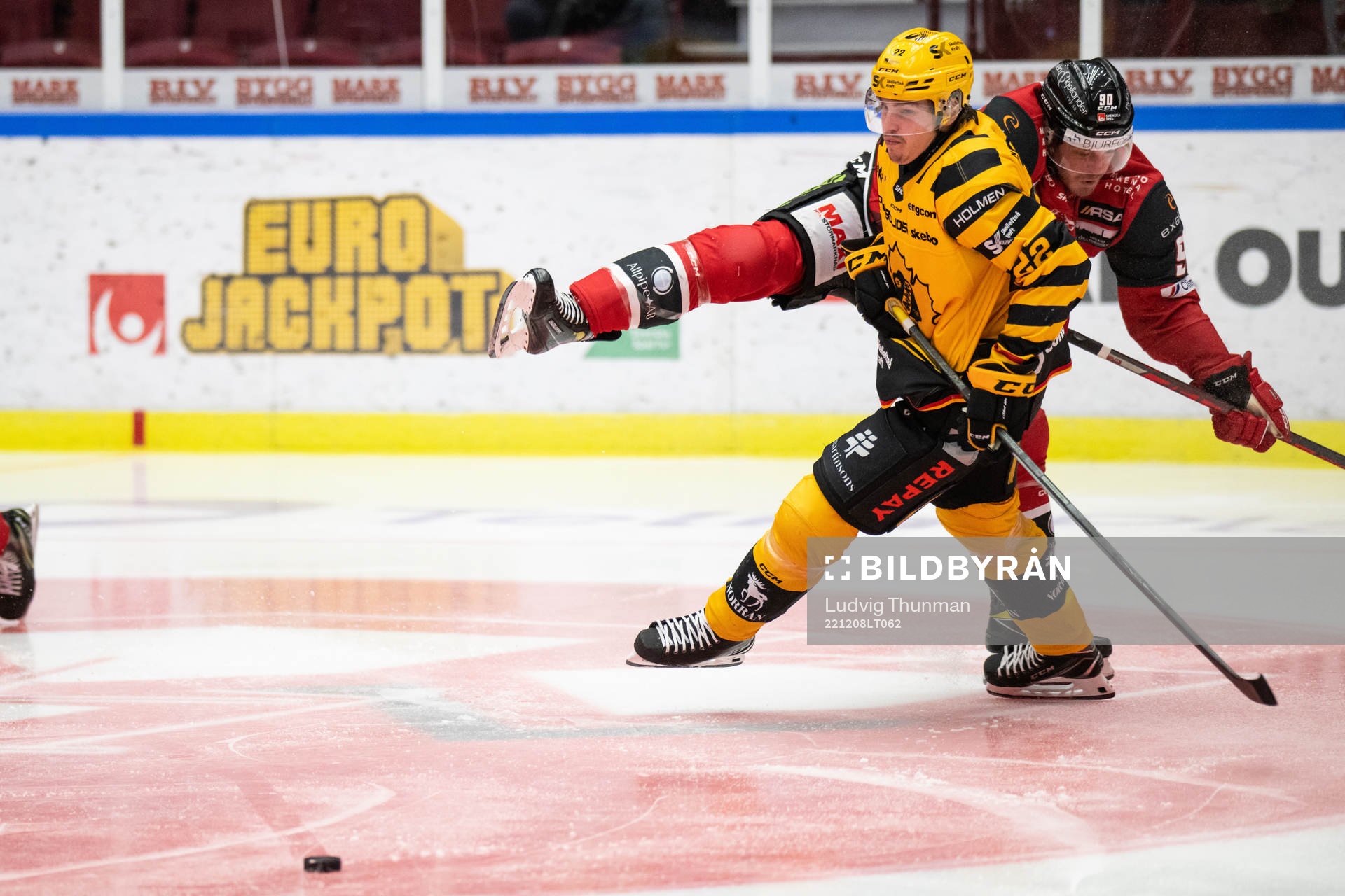 Malmö Redhawks Lance Bouma och Skellefteås Jonathan