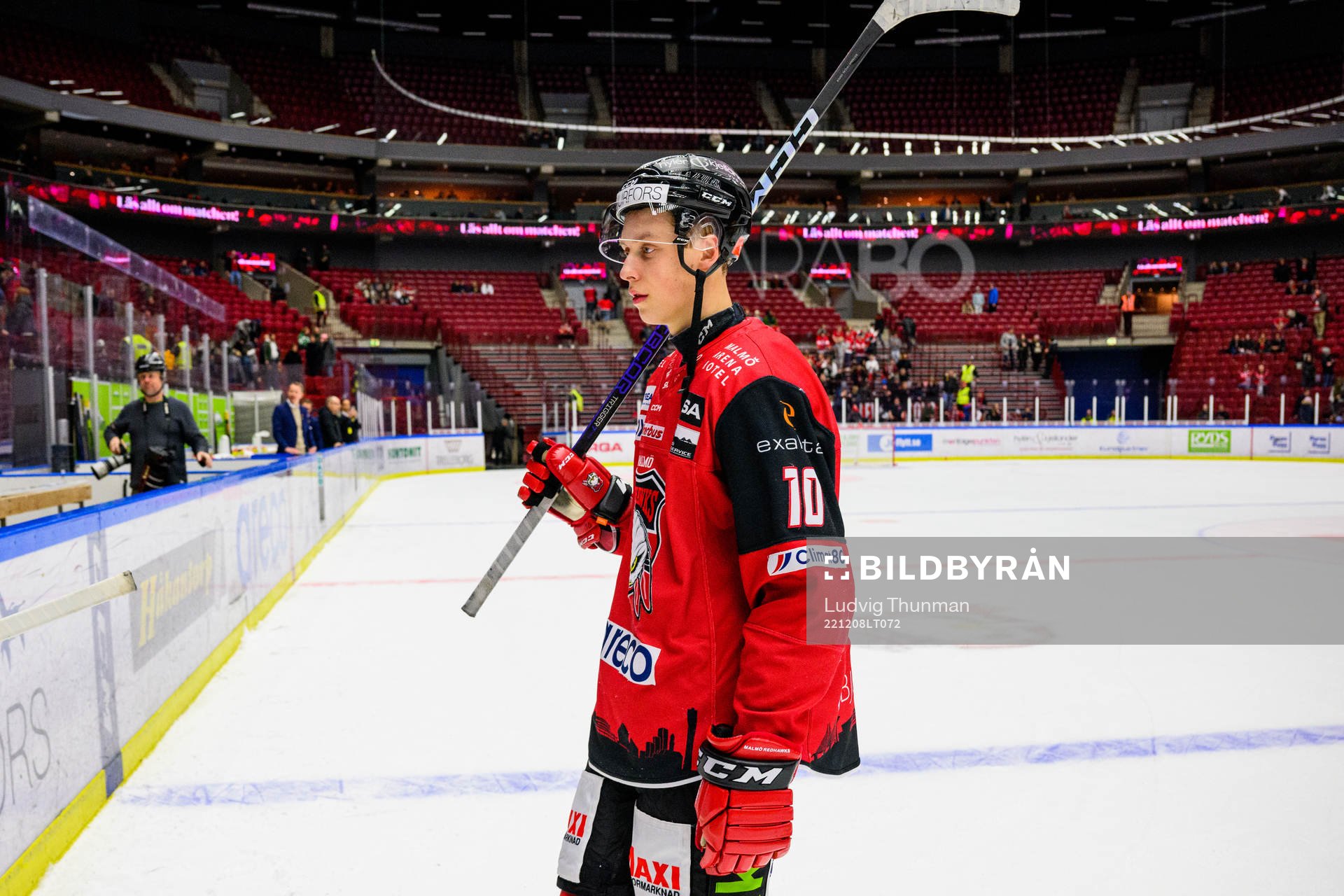 Malmö Redhawks William Von Barnekow deppar