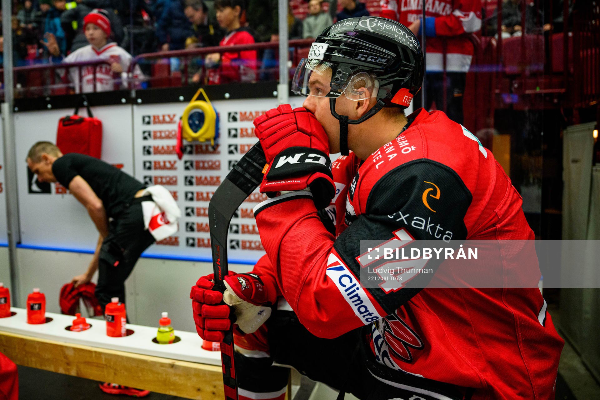Malmö Redhawks Carl-Johan Lerby deppar