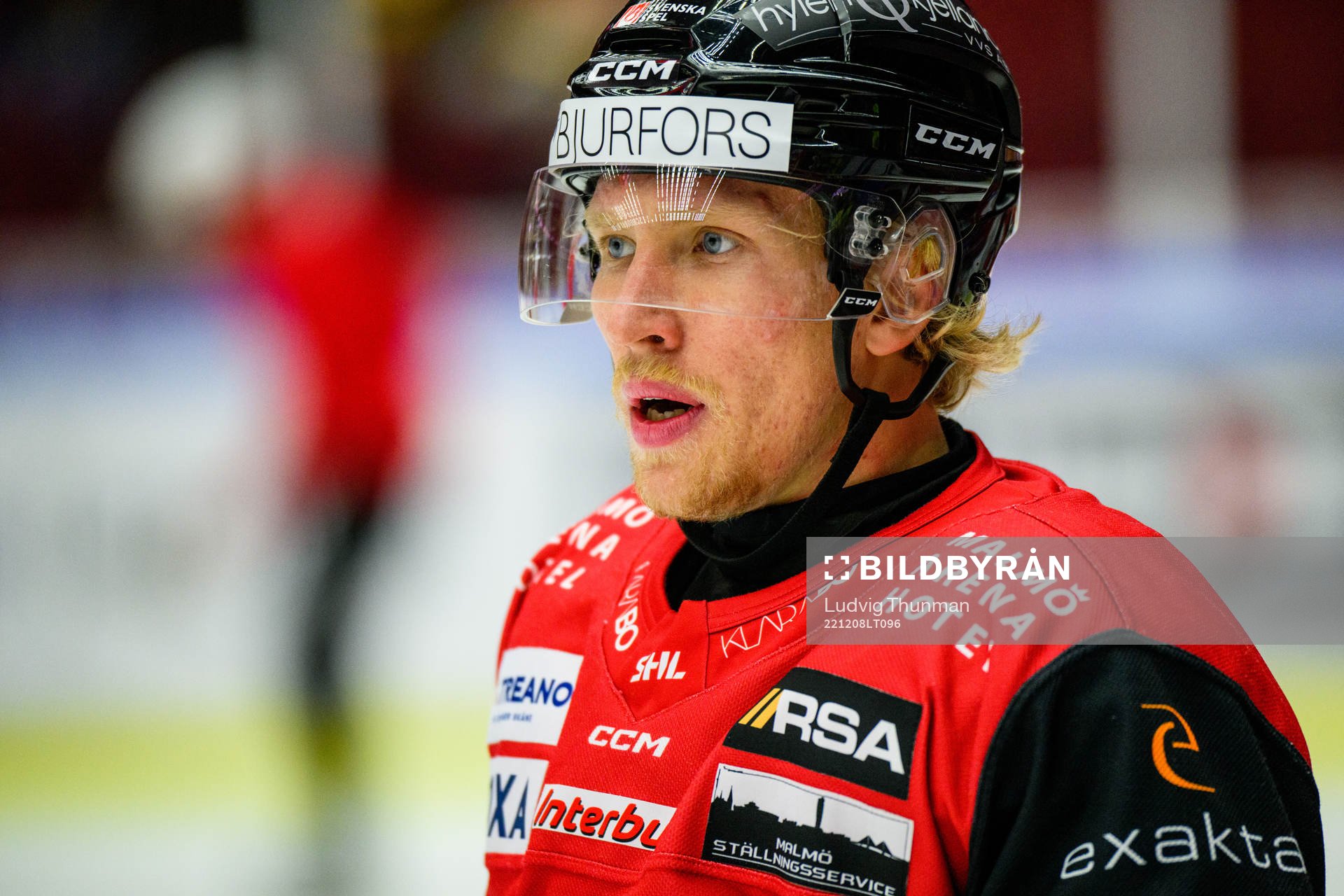 Malmö Redhawks Marcus Sylvegård