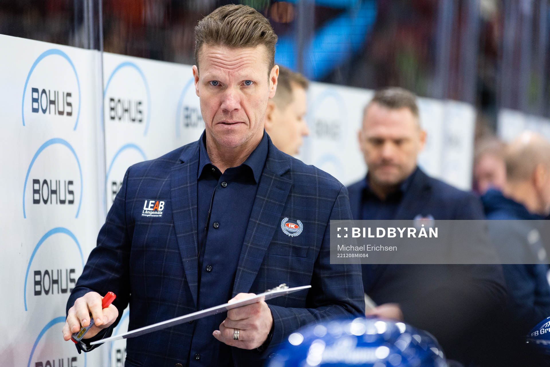 Oskarshamns assisterande tränare Christoffer Norgren