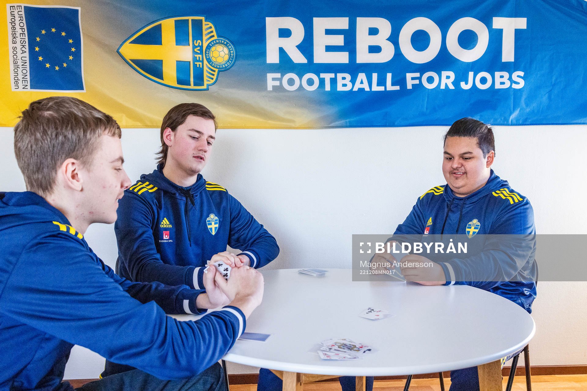 Simon, Simon och Oliver i projektet Reboot
