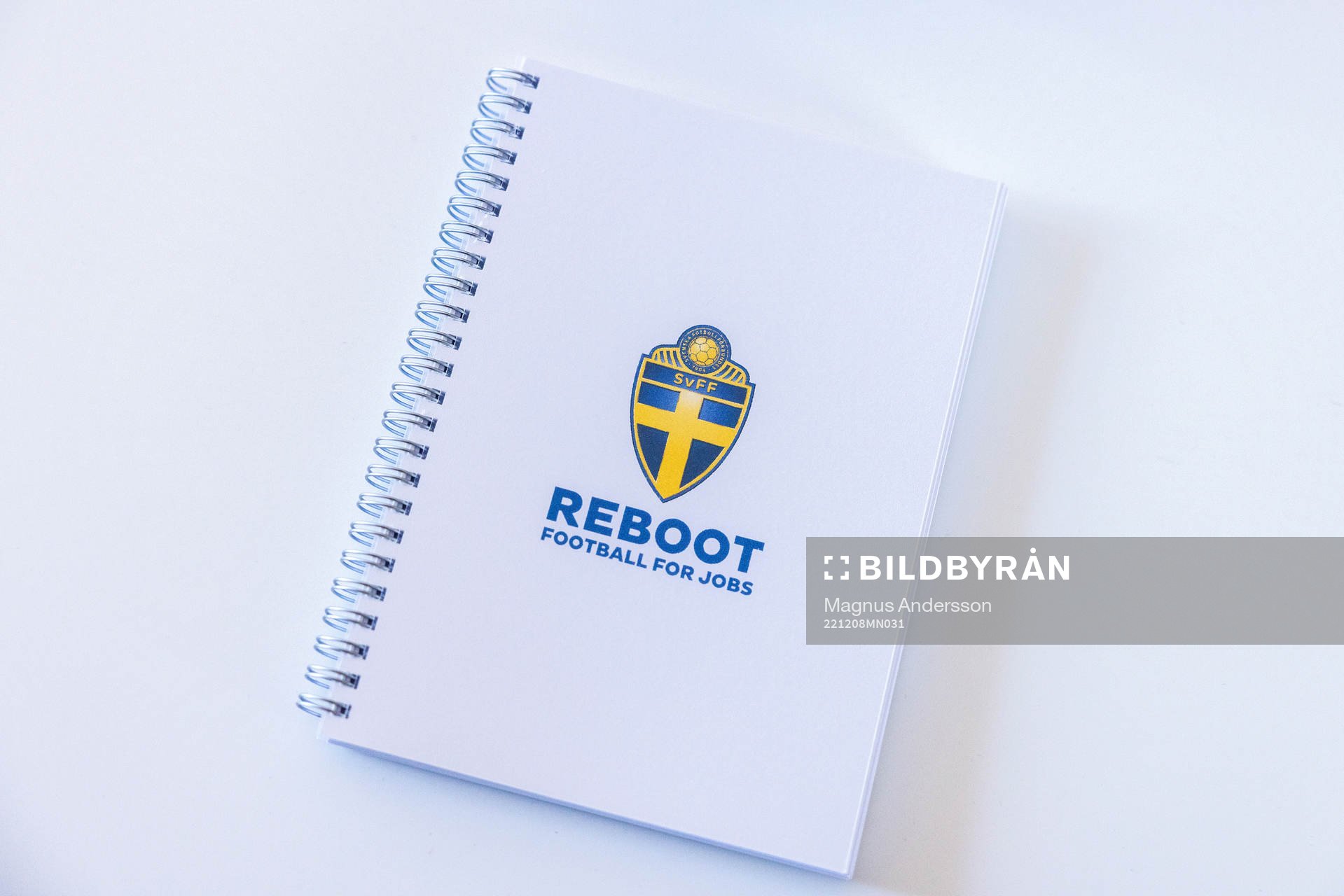 Ett anteckningsblock i projektet Reboot