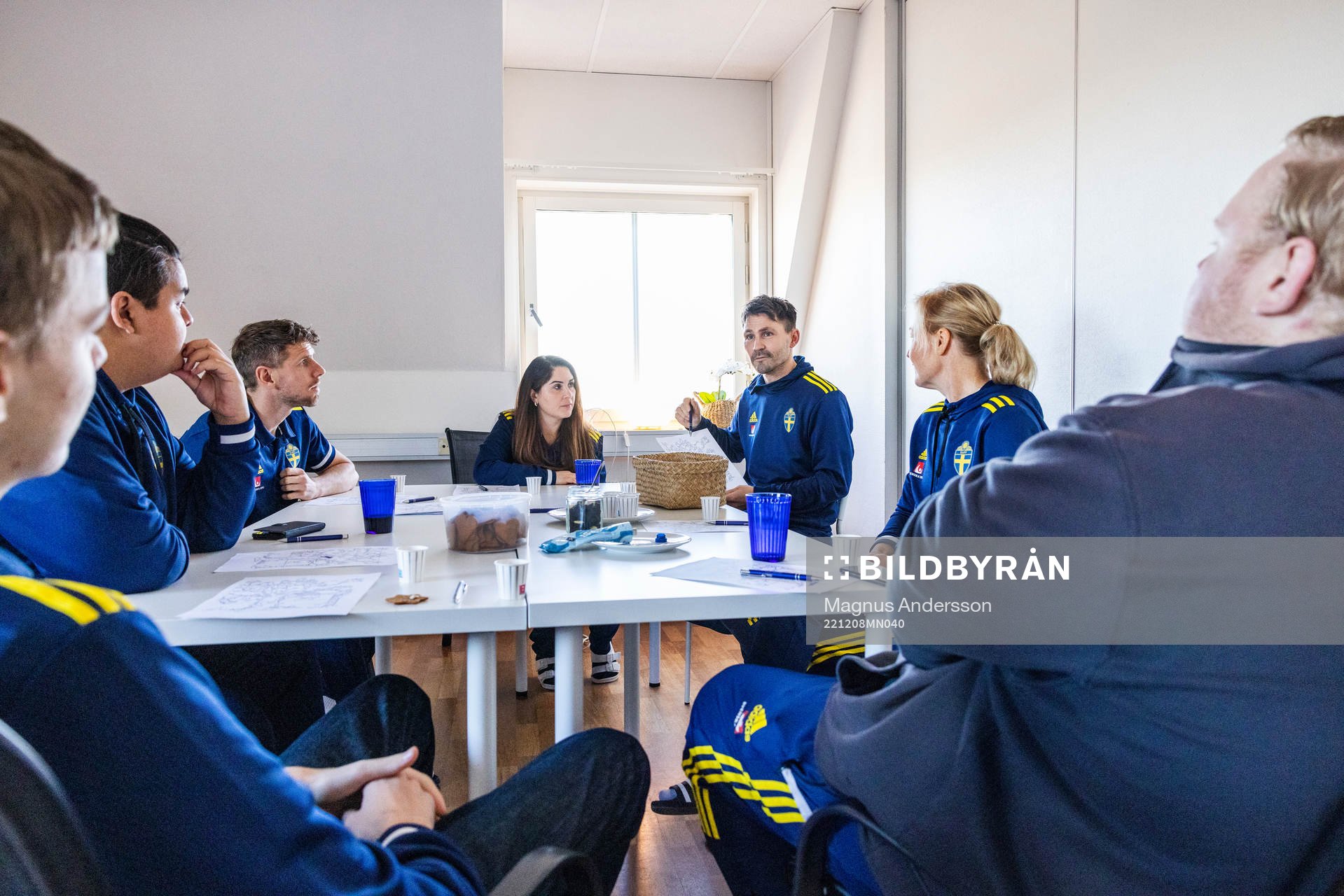 Ledare och deltagare i projektet Reboot