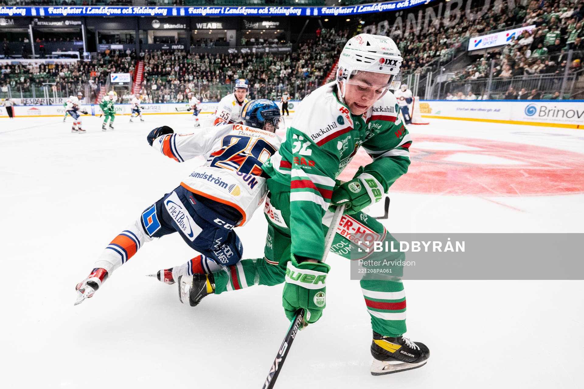 Rögles Oskar Pettersson och Växjös Hugo Gustafsson